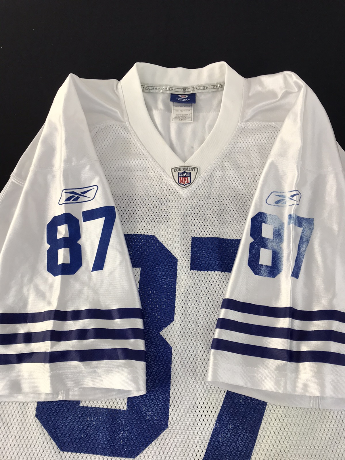 Vintage - Reebok NFL Player Reggie Wayne 87 Indianapolis Colts Jerseys - 5