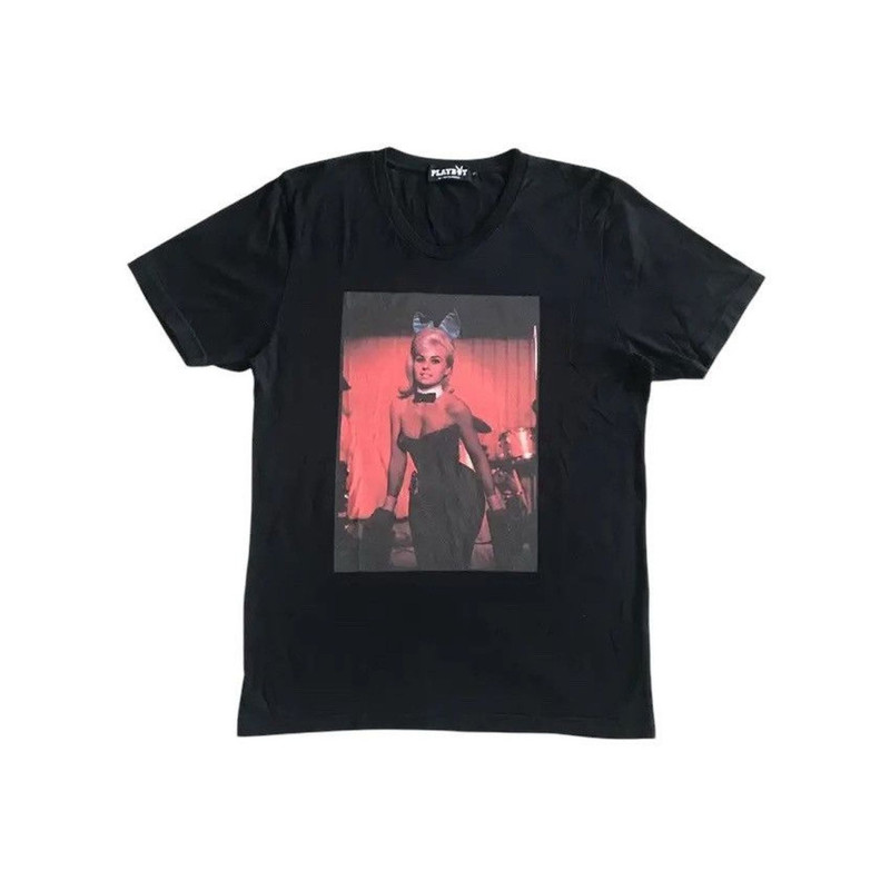 Hysteric Glamour × Playboy - Vintage Hysteric Glamour Sara Atkinson Playboy BUNNY T-Shirt - 1