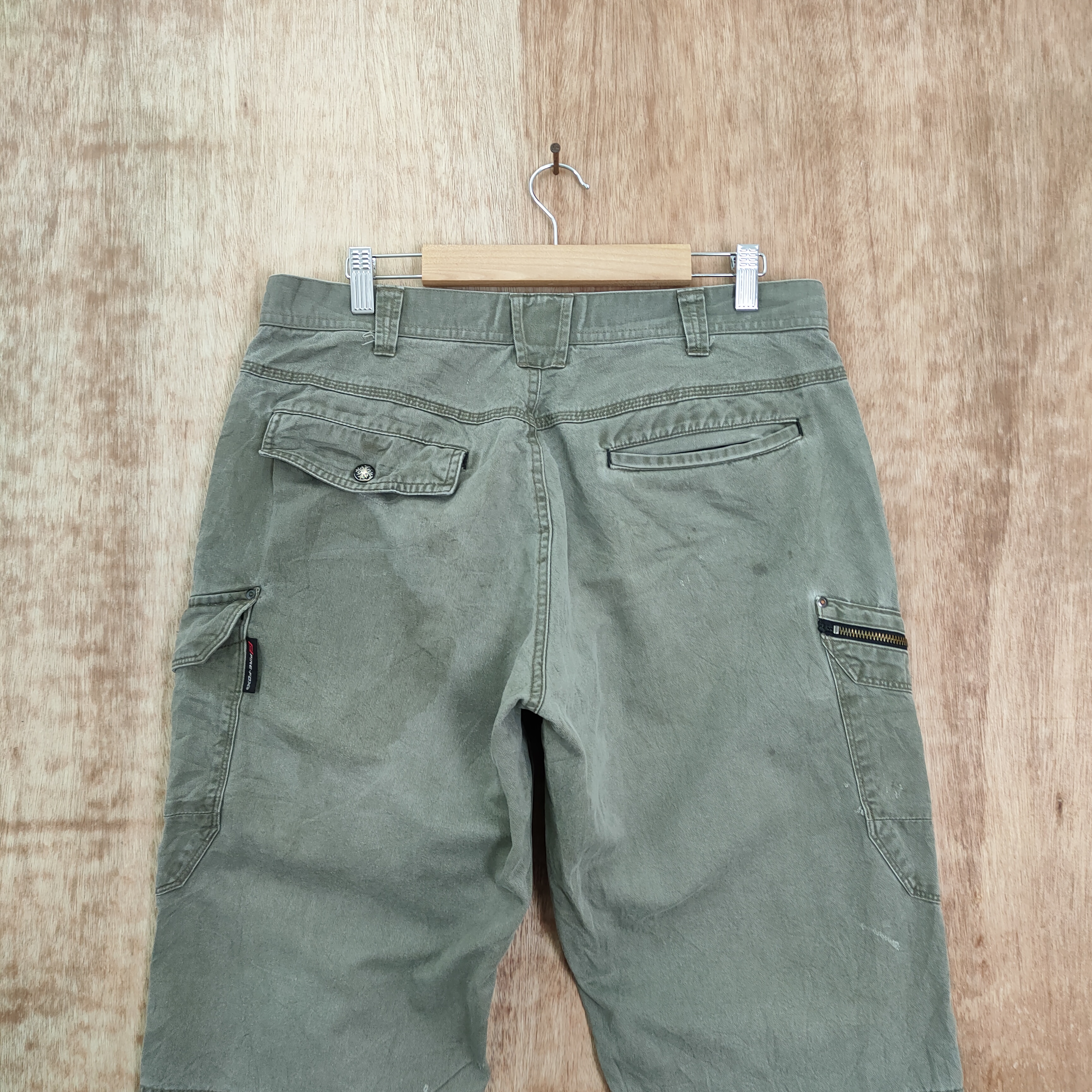 Vintage - FIRE FOX FADED WORKWEAR CARGO PANTS - 7