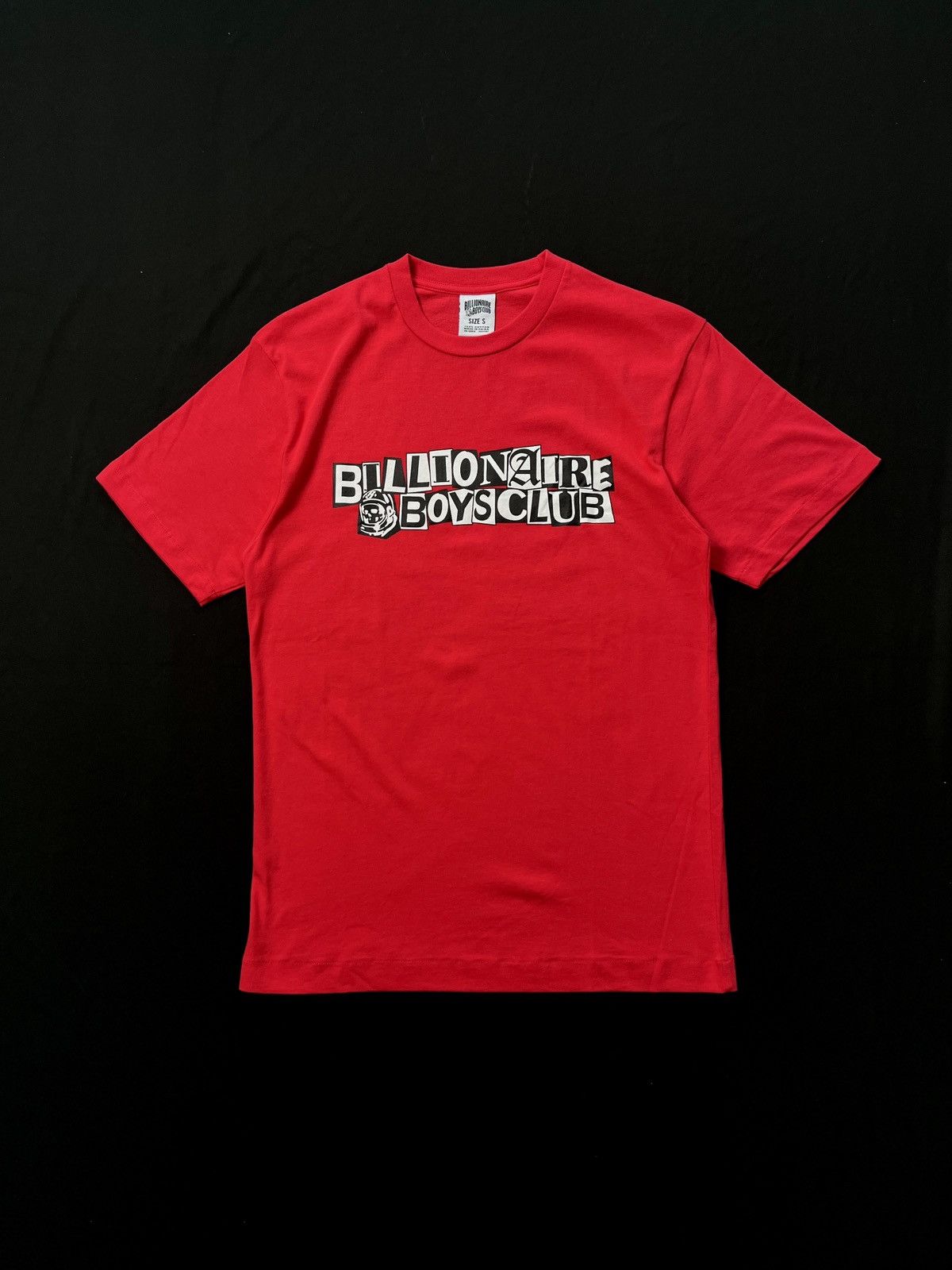 Rare Billionaire Boys Club BBC Classic Pirate Print Red Tee - 1