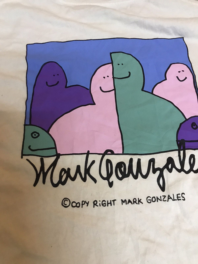 Mark gonzalez back printed nice design size XL - 1
