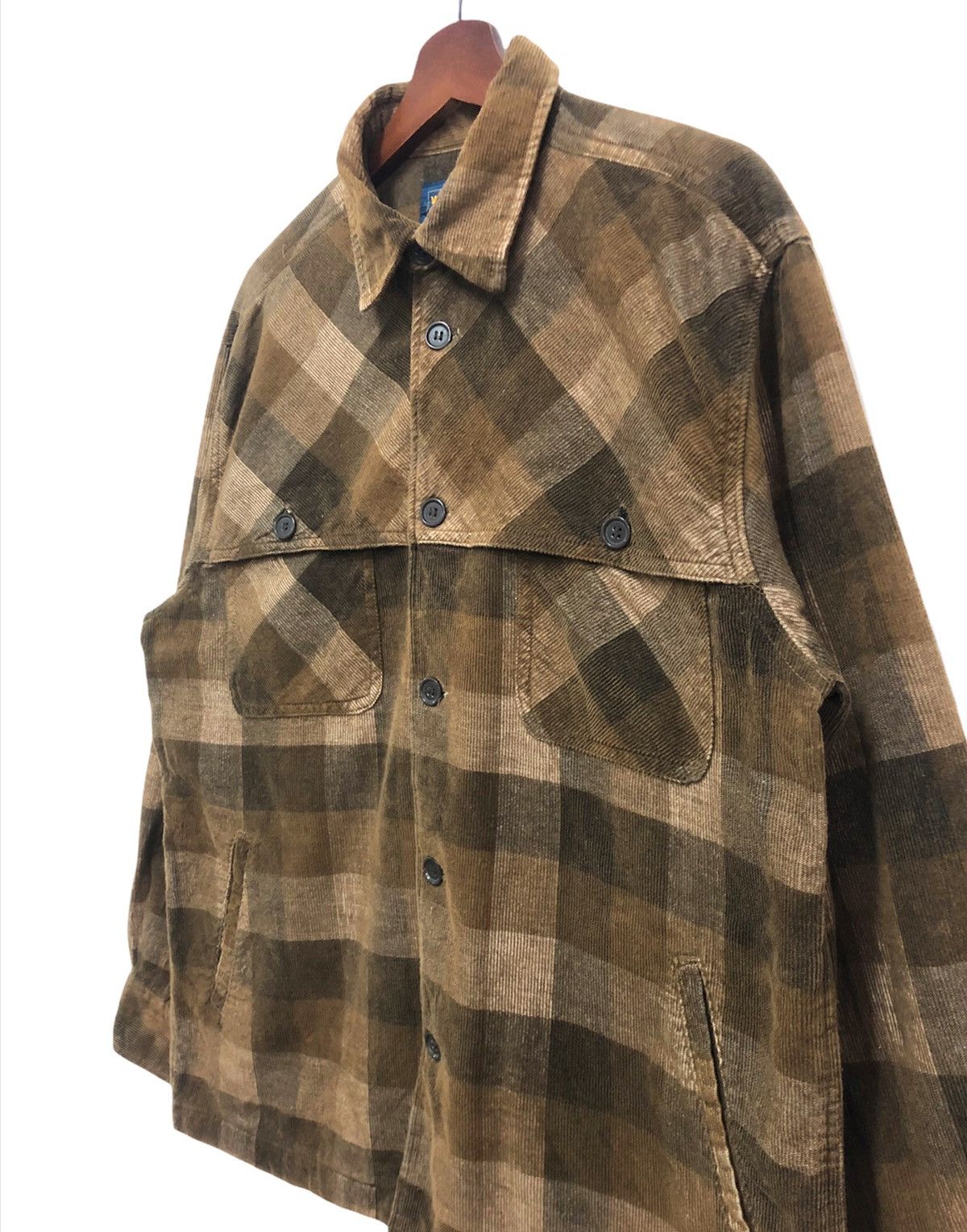 Vintage Woolrich Corduroy Oversized Flannel - 3