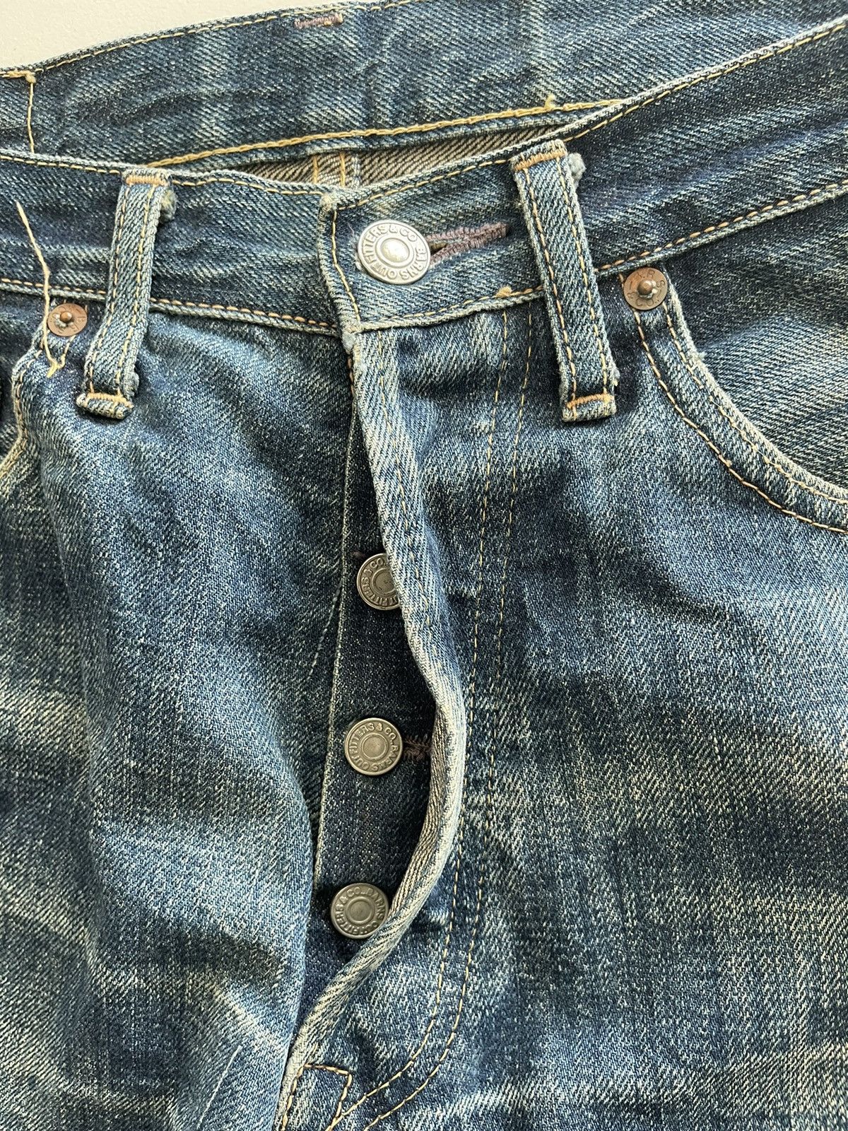 Japanese Brand - JAPANESE REPRO DENIM JEANS, BARNS OUTFITTERS & CO BRAND - 6