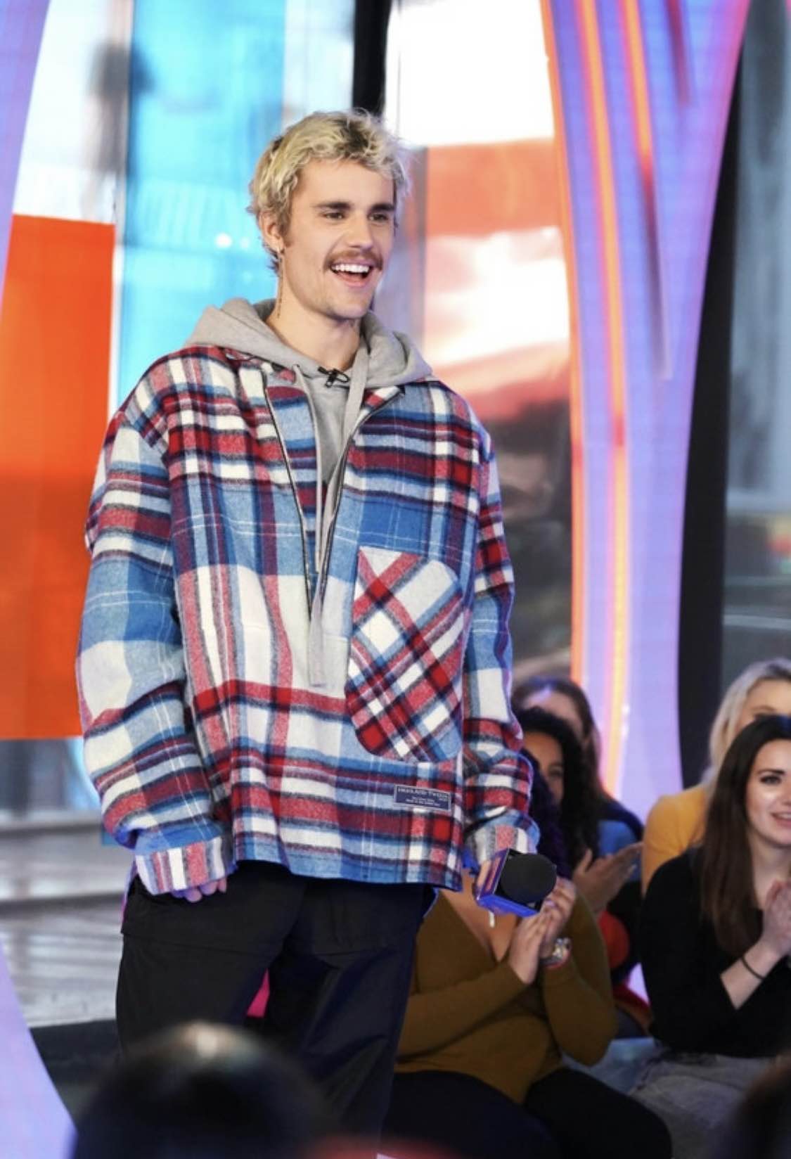 We11done - Checked Wool Shirt Multicolor Plaid Jacket Justin Bieber