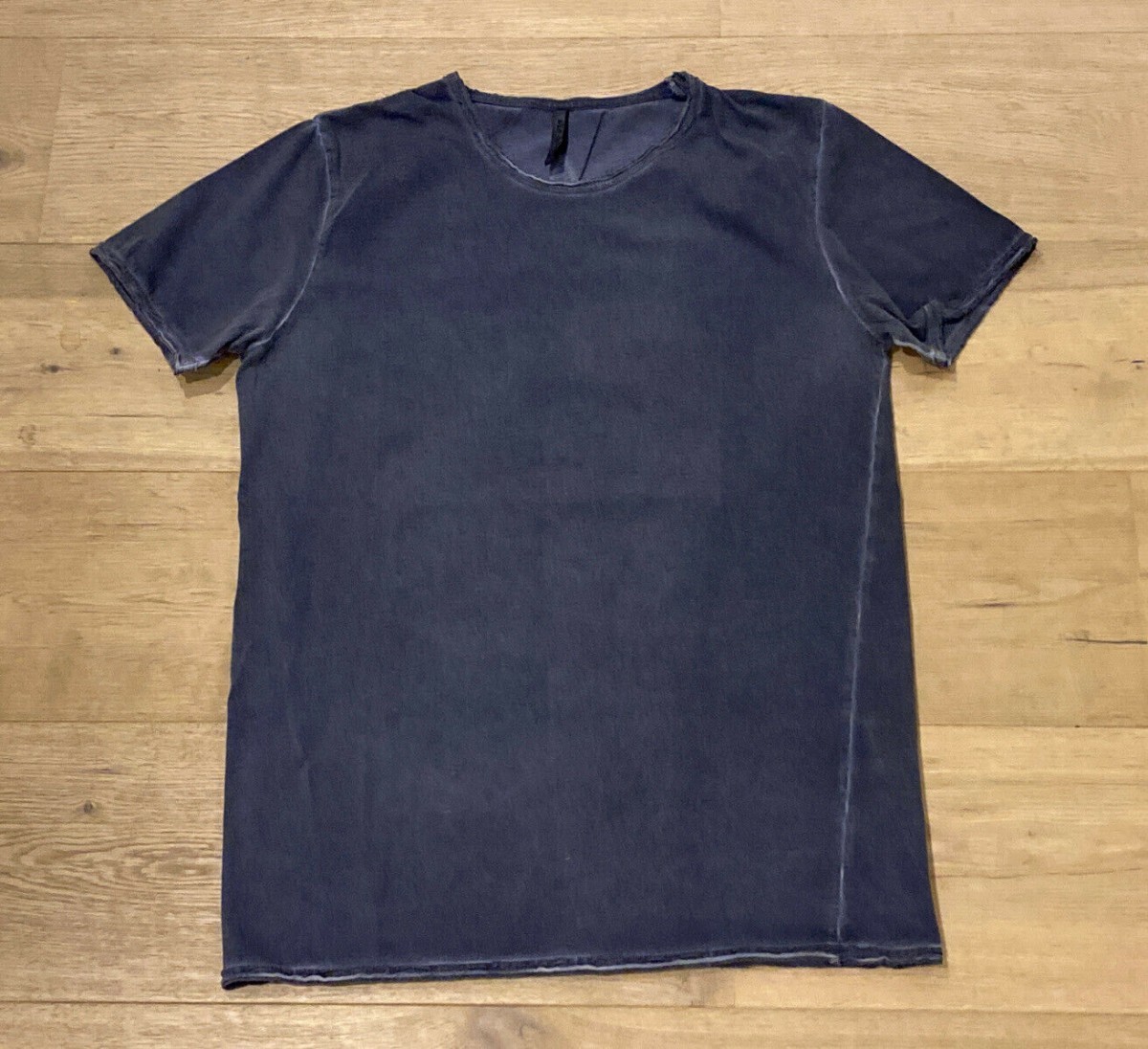 Giorgio Brato - Distressed Blue Washed T-Shirt S M - 1