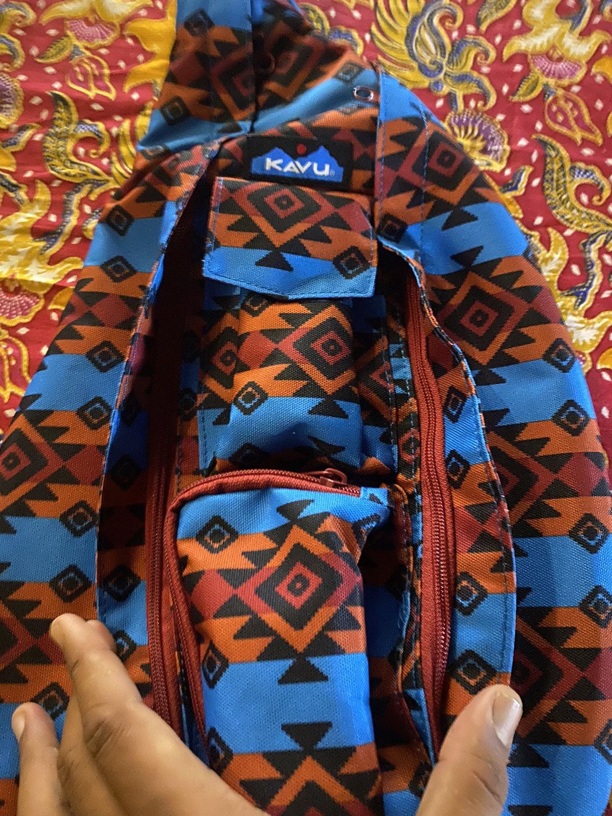 Avant Garde - KAVU LIGHTWEIGHT ROPE SLINGBAG WITH ADJUSTABLE STRAP - 5