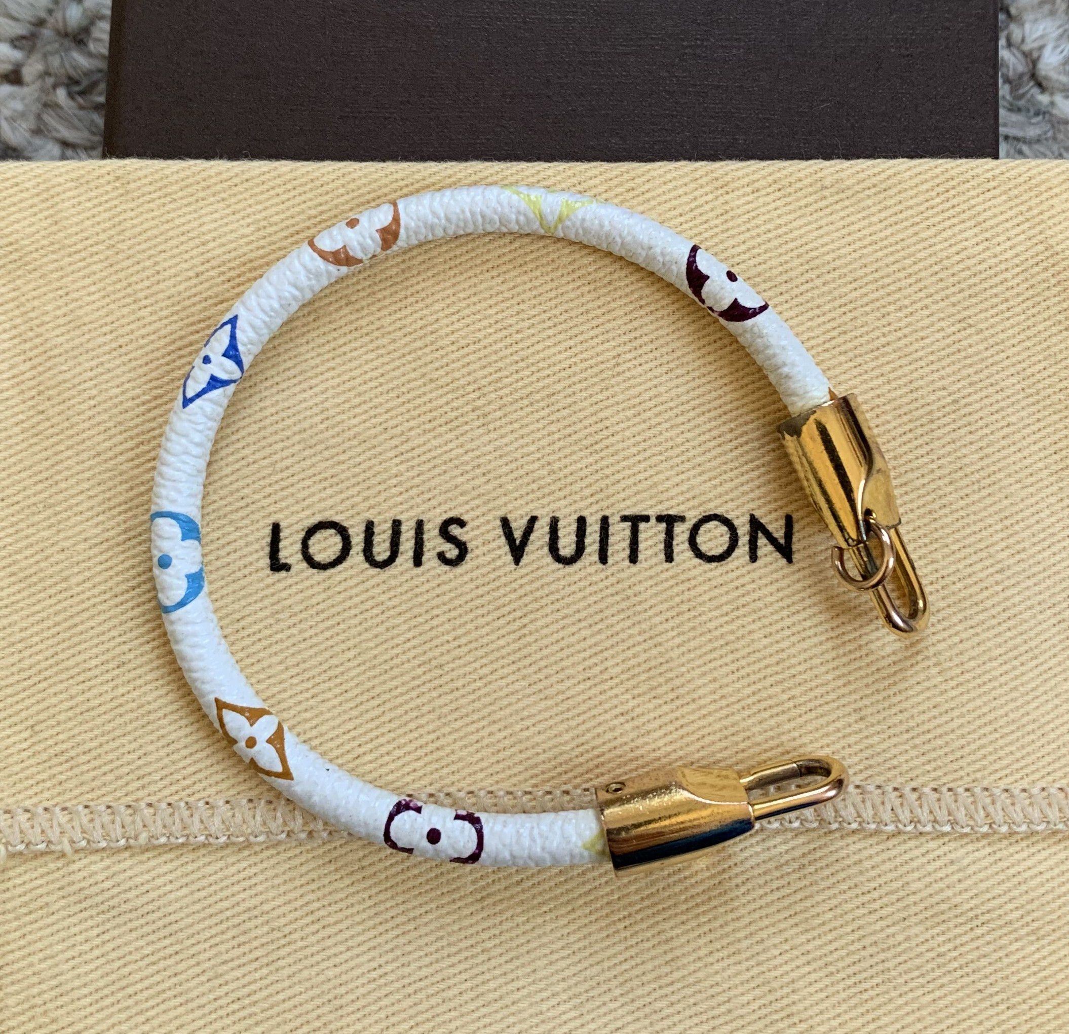 S/S 2003 Louis Vuitton x Murakami Monogram Luck It Bracelet - 3