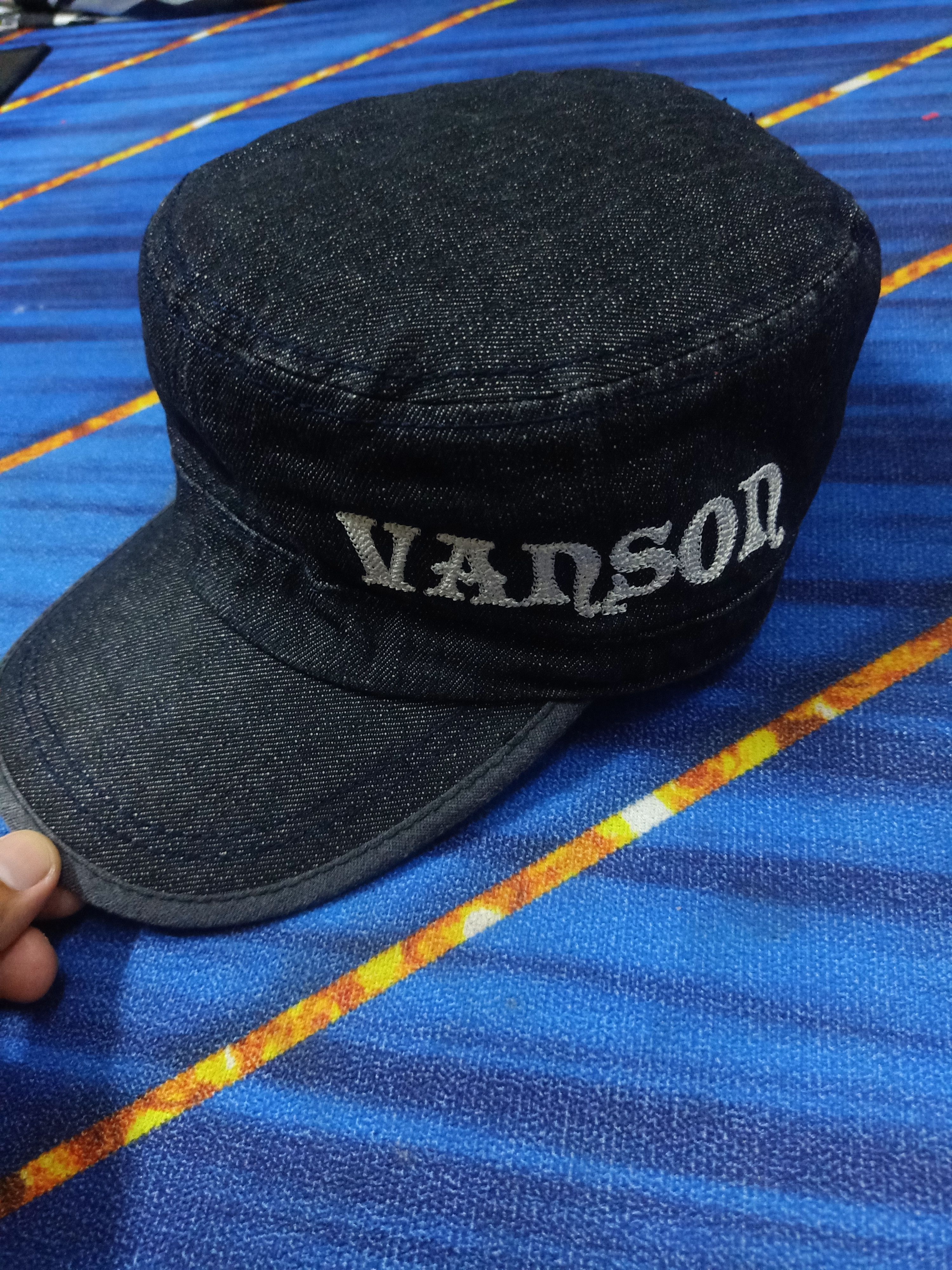 Vanson Leathers - Vanson Cotton Denim Hat - 3