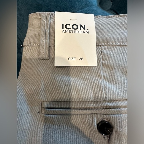 Icon Amsterdam - THE AVANI SHORTS - LIGHT GREY - 6