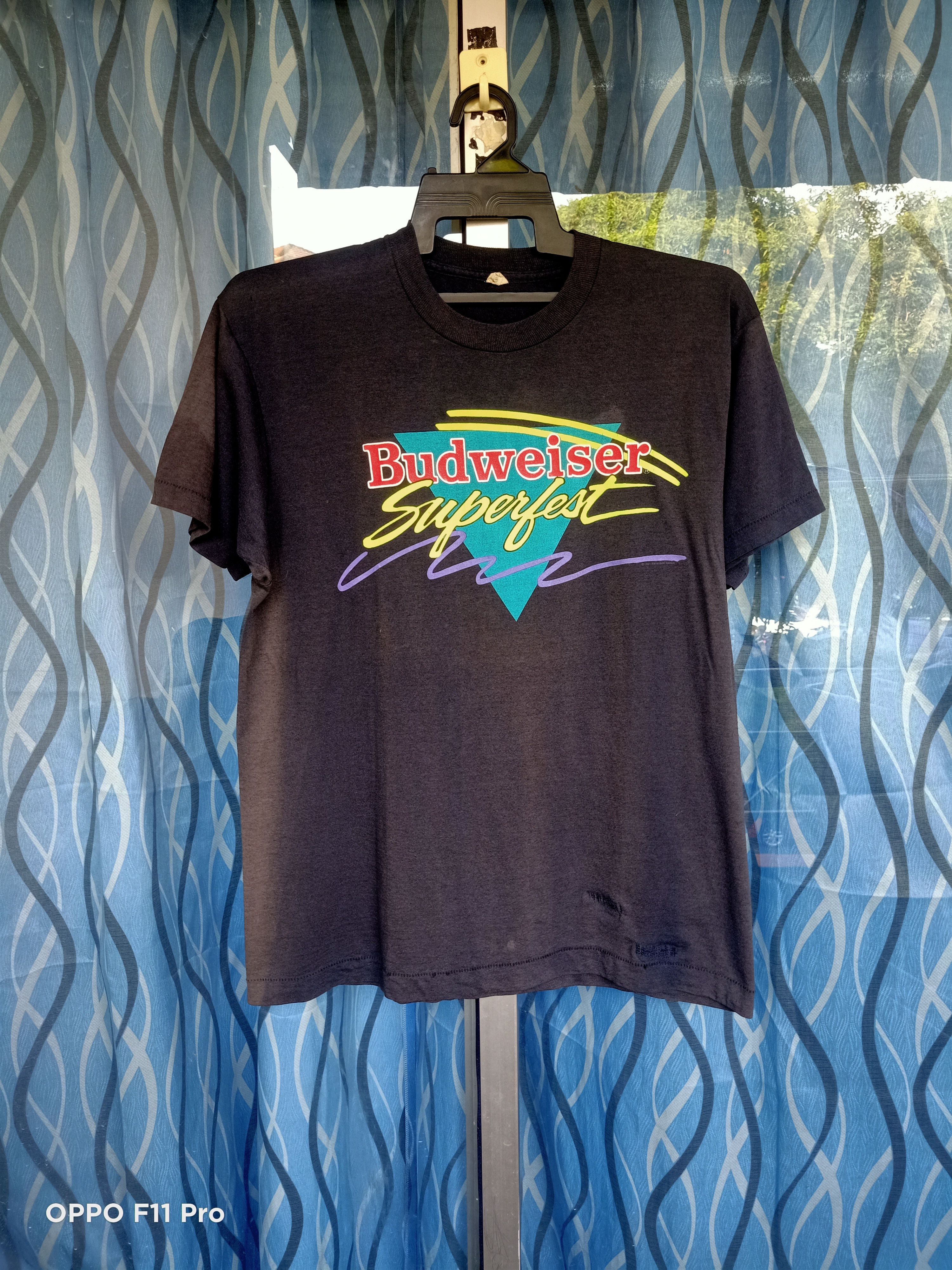 Vintage 90s Budweiser Superfest Concert tees - 3