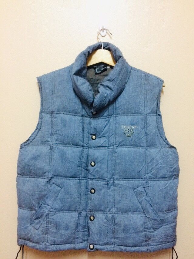 MCM Jeans puffer Vest - 1