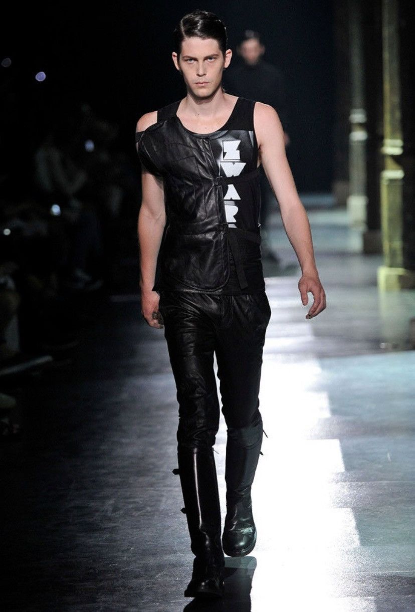 SS11 Runway Half Body Vest Bondage - 1