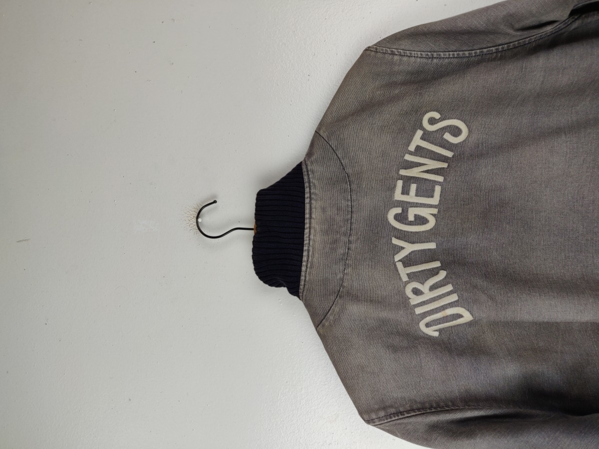 Bomber Jacket - El Radiall Japan Dirty Gents Denim - 13