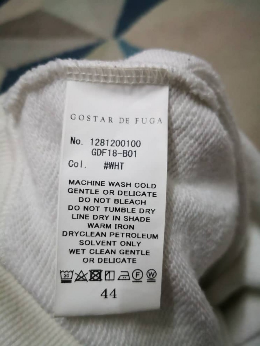 Designer - Embroidered Spellout Jumper - 5