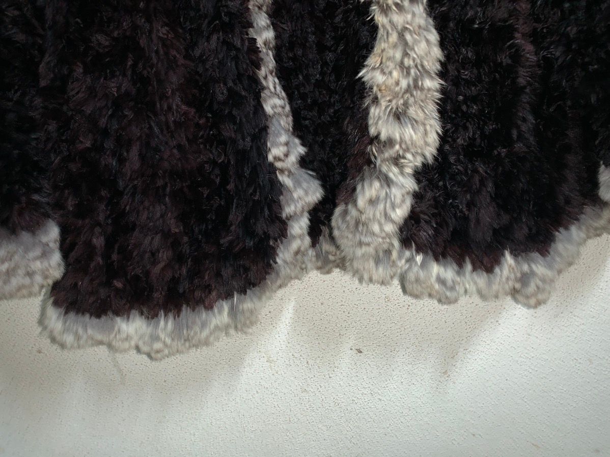 Handmade - Paula Lishman Beaver Fur hand knitted coat - 7