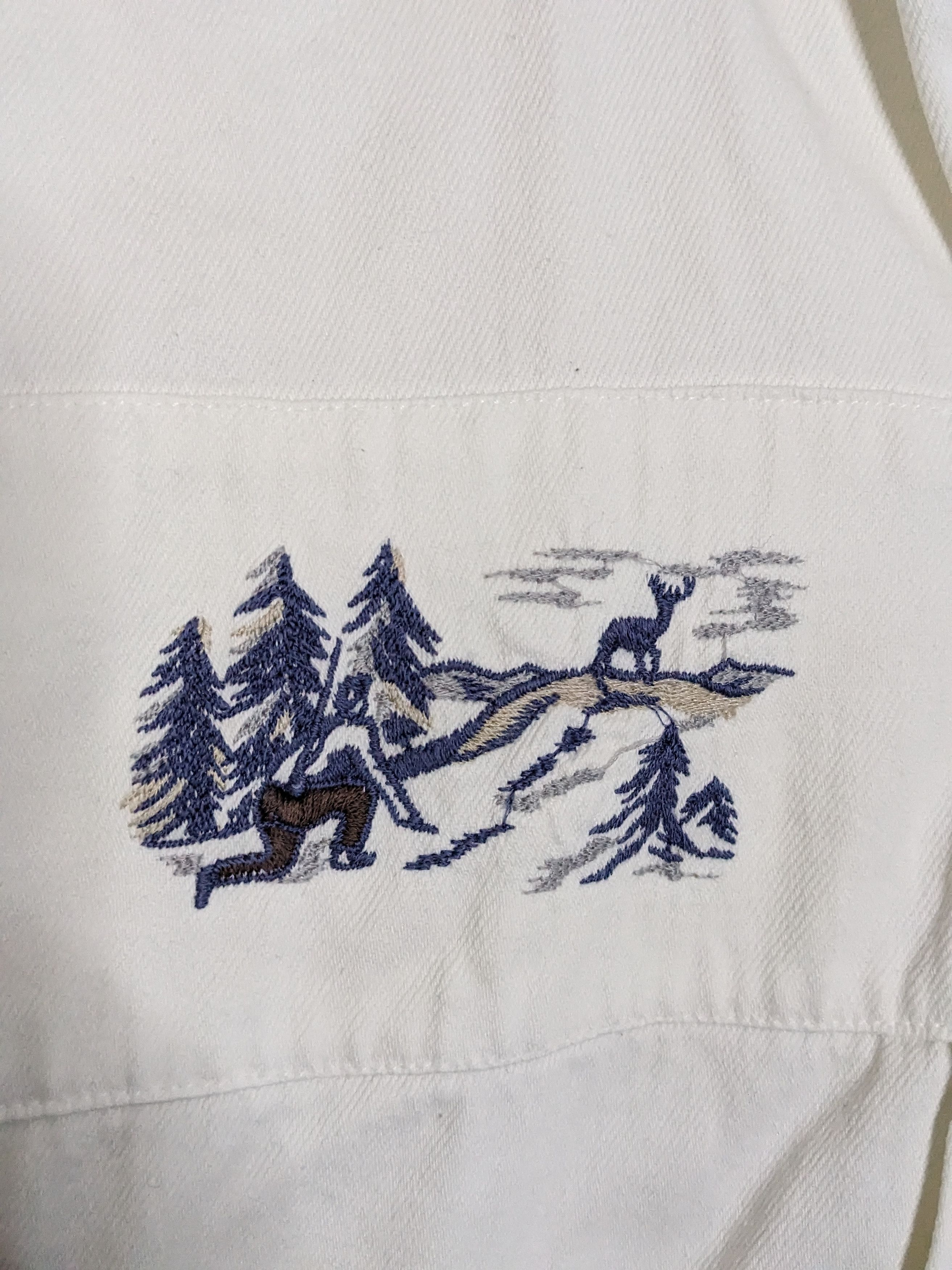 Vintage - Wisconsin Hunting Fishing Club Outdoor Embroidery Jacket - 4