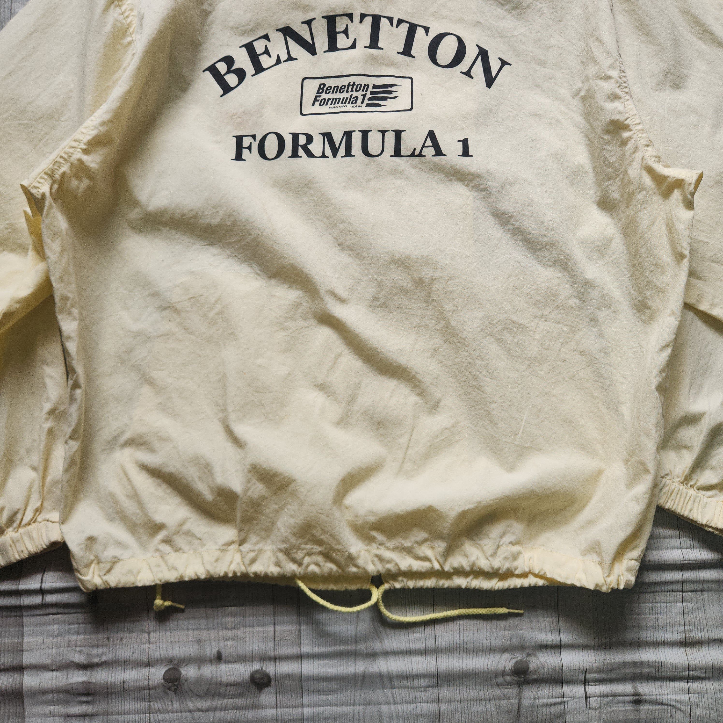United Colors Of Benetton - Vintage 1980 Benetton Formula 1 Hoodie - 14
