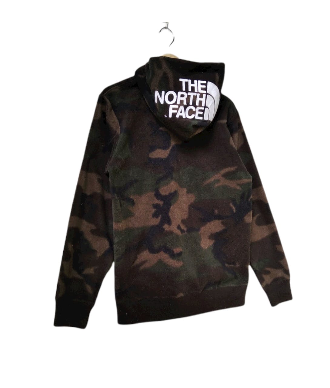 Stunning🔥The North Face Camo Embroided Logo Fleece Hoodie - 6