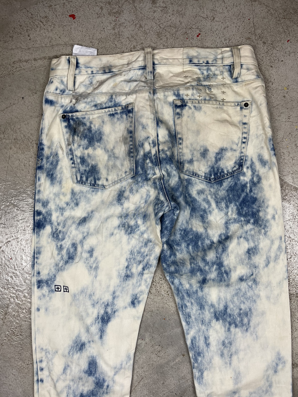 Nice Ksubi Gee Gee This Is England acid wash denim - 5