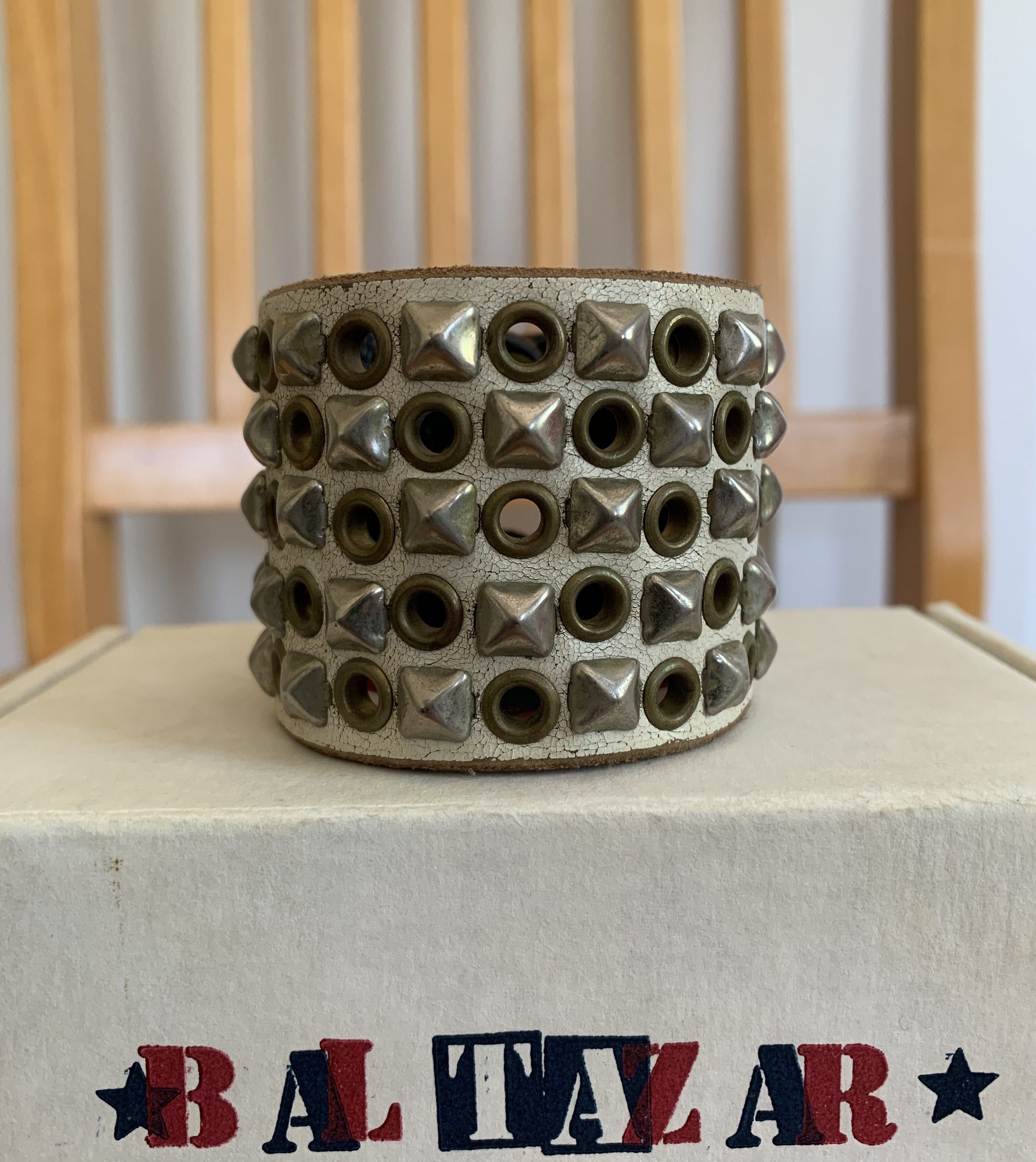 Hysteric Glamour x Baltazar Studded Leather Bracelet + Box - 1