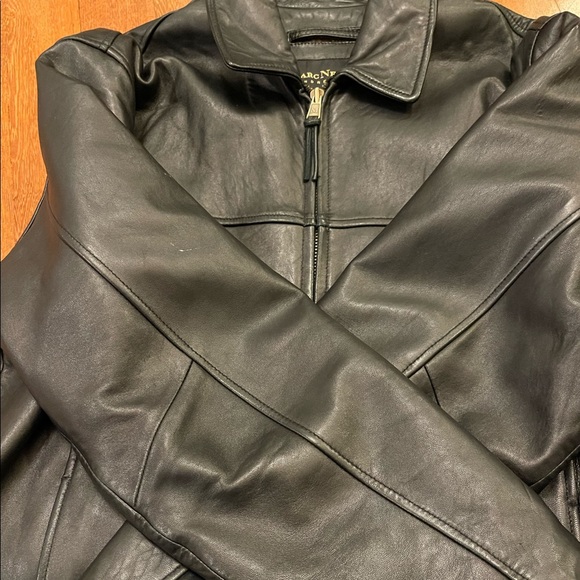 Andrew Marc VTG 90s Lambskin Leather Jacket - 8