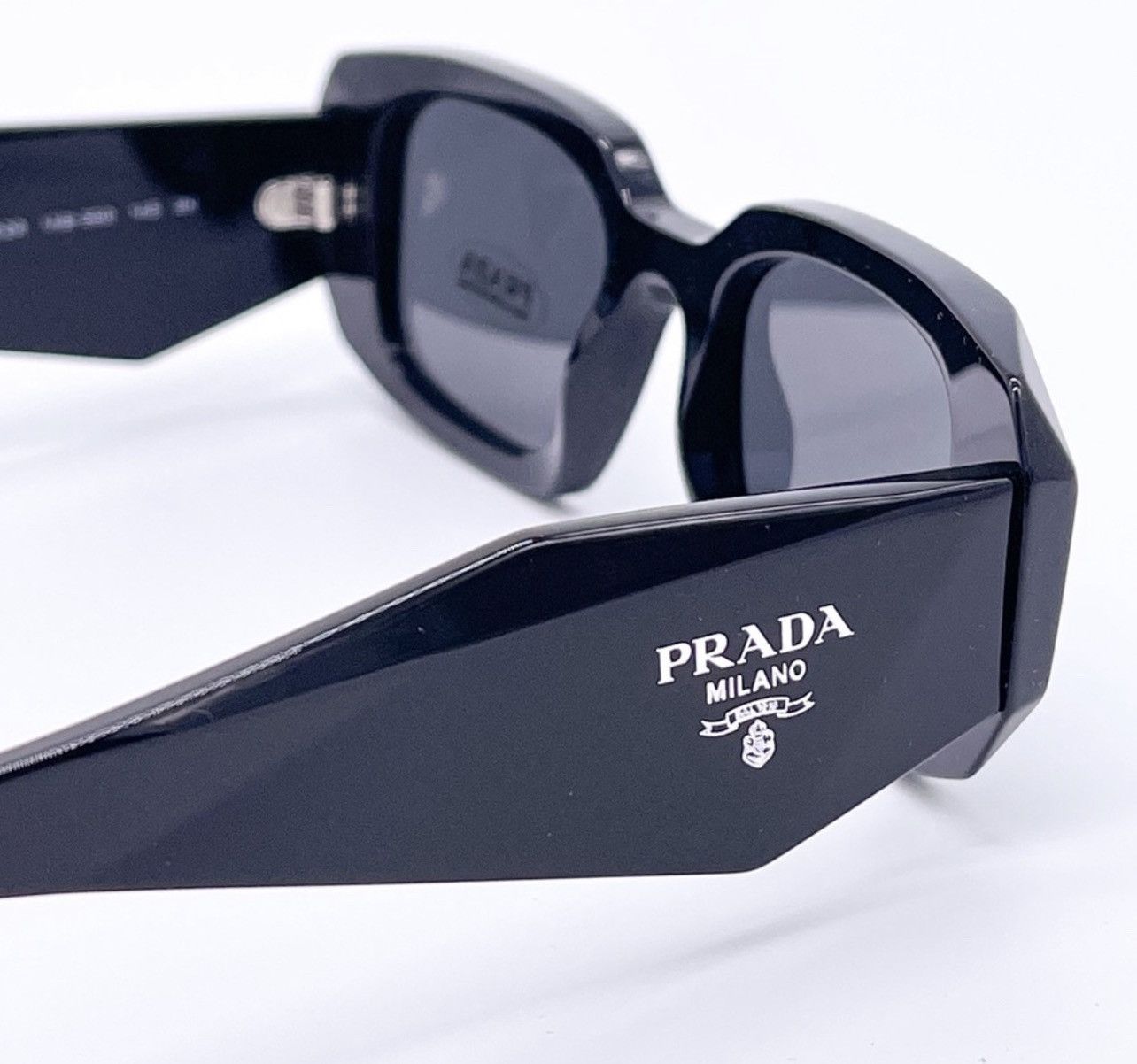 NEW PRADA PR17WS 1AB5S0 SUNGLASSES PRADA PR 17WS BLACK - 7