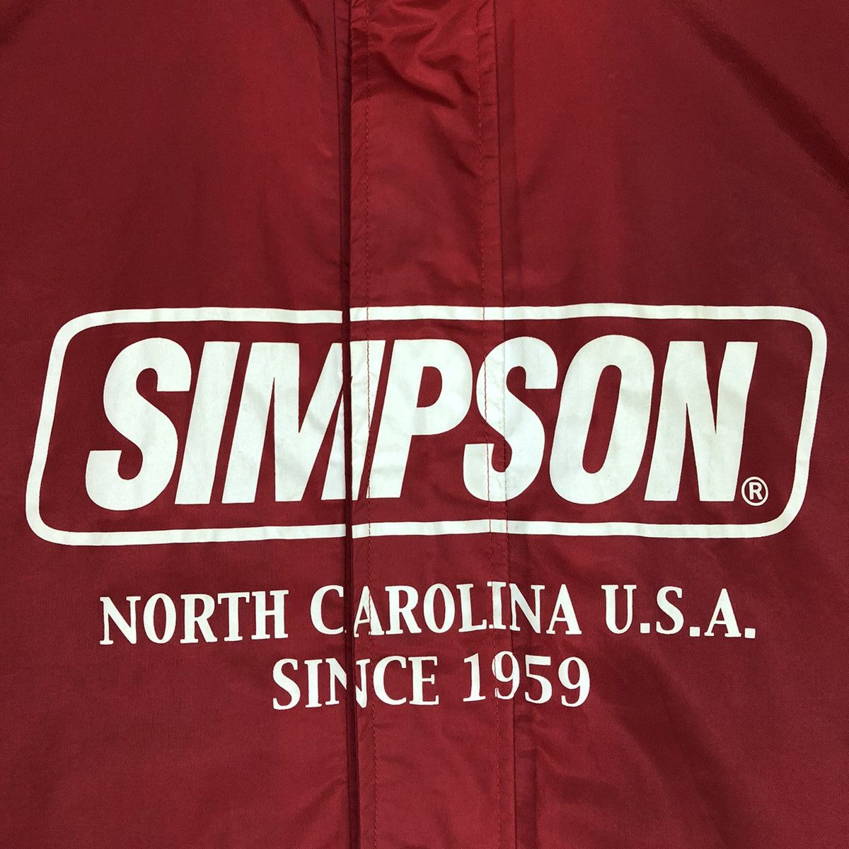 Vintage - Simpson North Carolina Racing Zipper Jacket - 7
