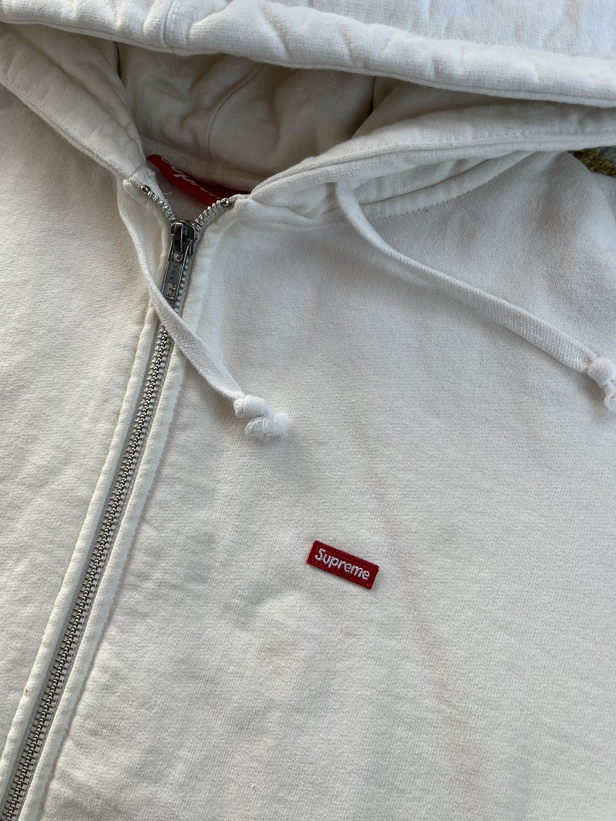 Supreme Small Box Logo Zip Up Sweatshirt FW17 - 3