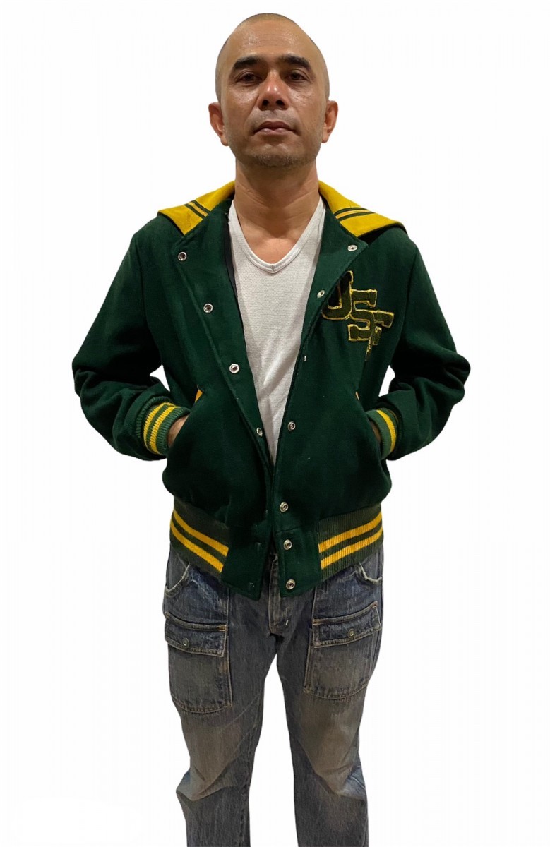 Vintage - Custom Made Award Jacket Vintage Varsity Jacket by Admiral - 3