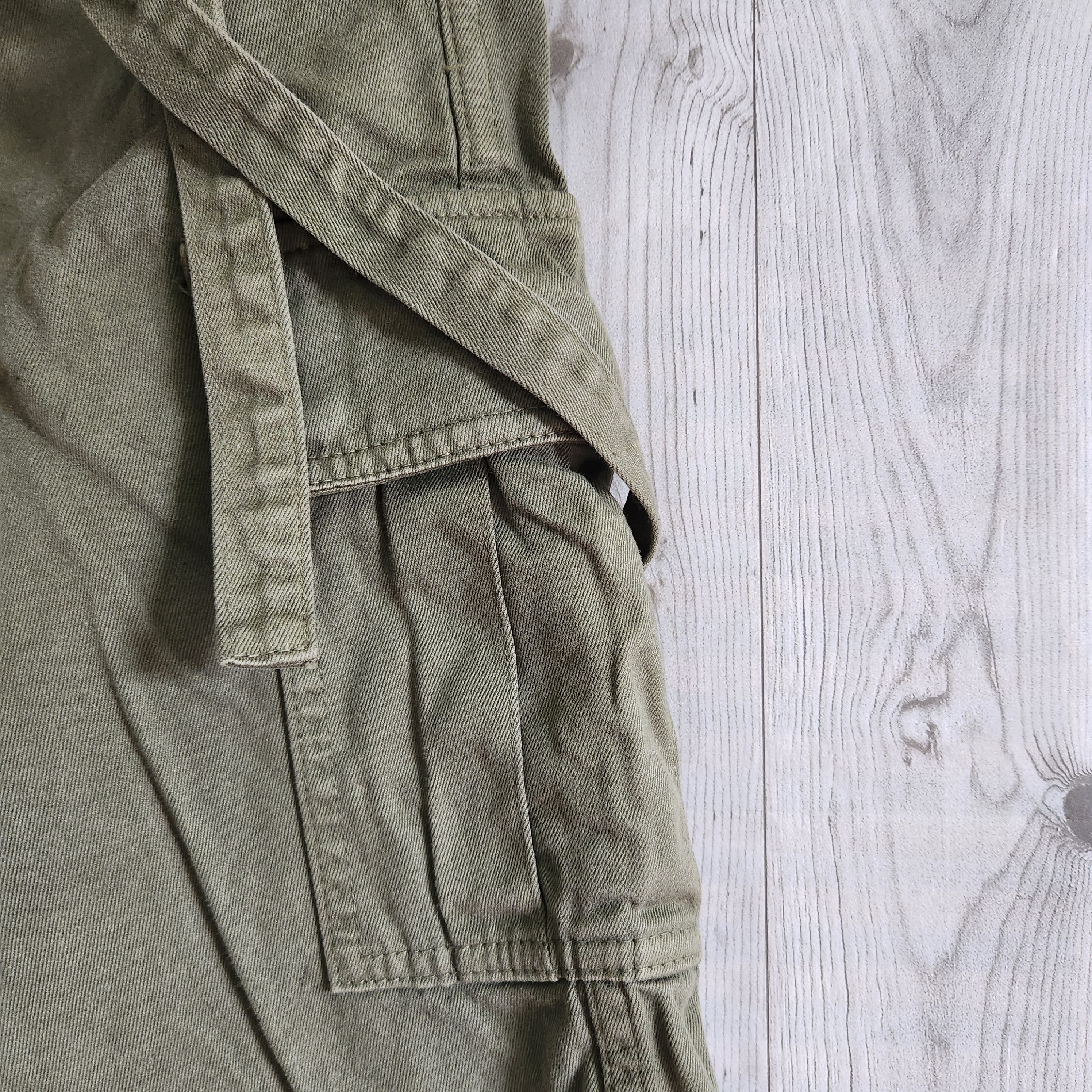 Military - Bondage Cargo Pants With Pockets Army Type - 16