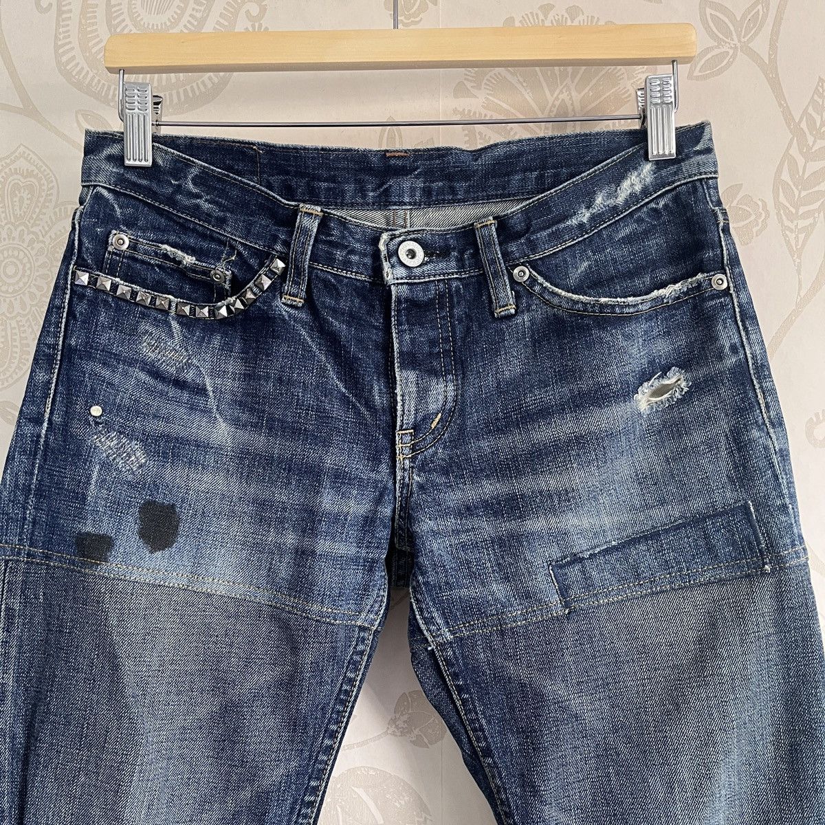 Archival Clothing - Vintage Hysteric Glamour Buttons Denim Jeans - 17