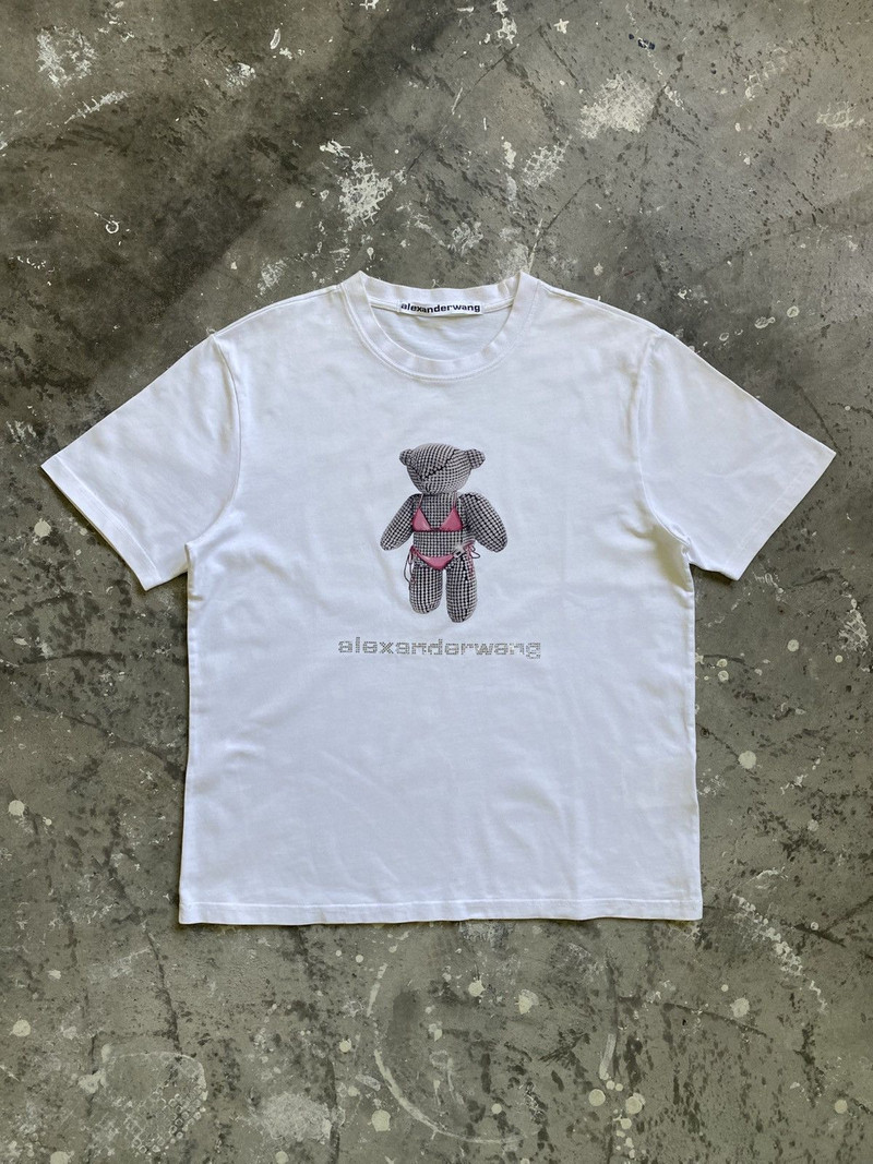 Alexander Wang Bikini Bear Rhinestone Shirt - 1
