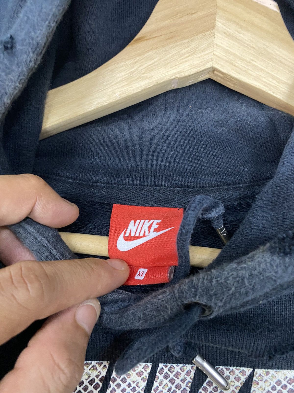 Nike Distressed Trashed Faded Hoodies - 14