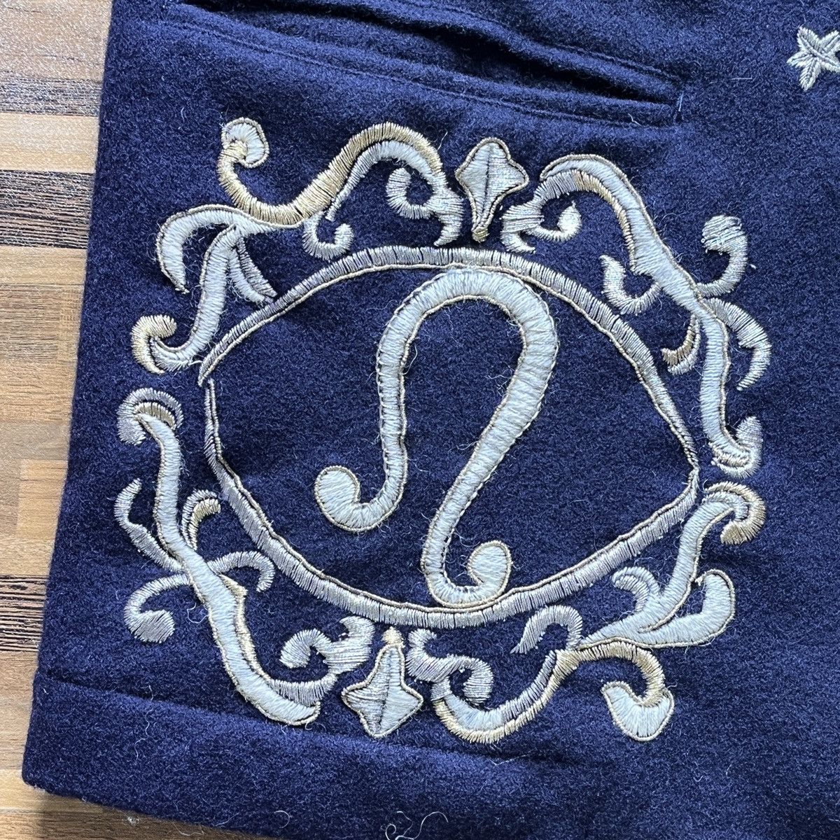 Vintage - Issey Miyake Grail Embroidered Zodiac Stars Sign Blazer - 8