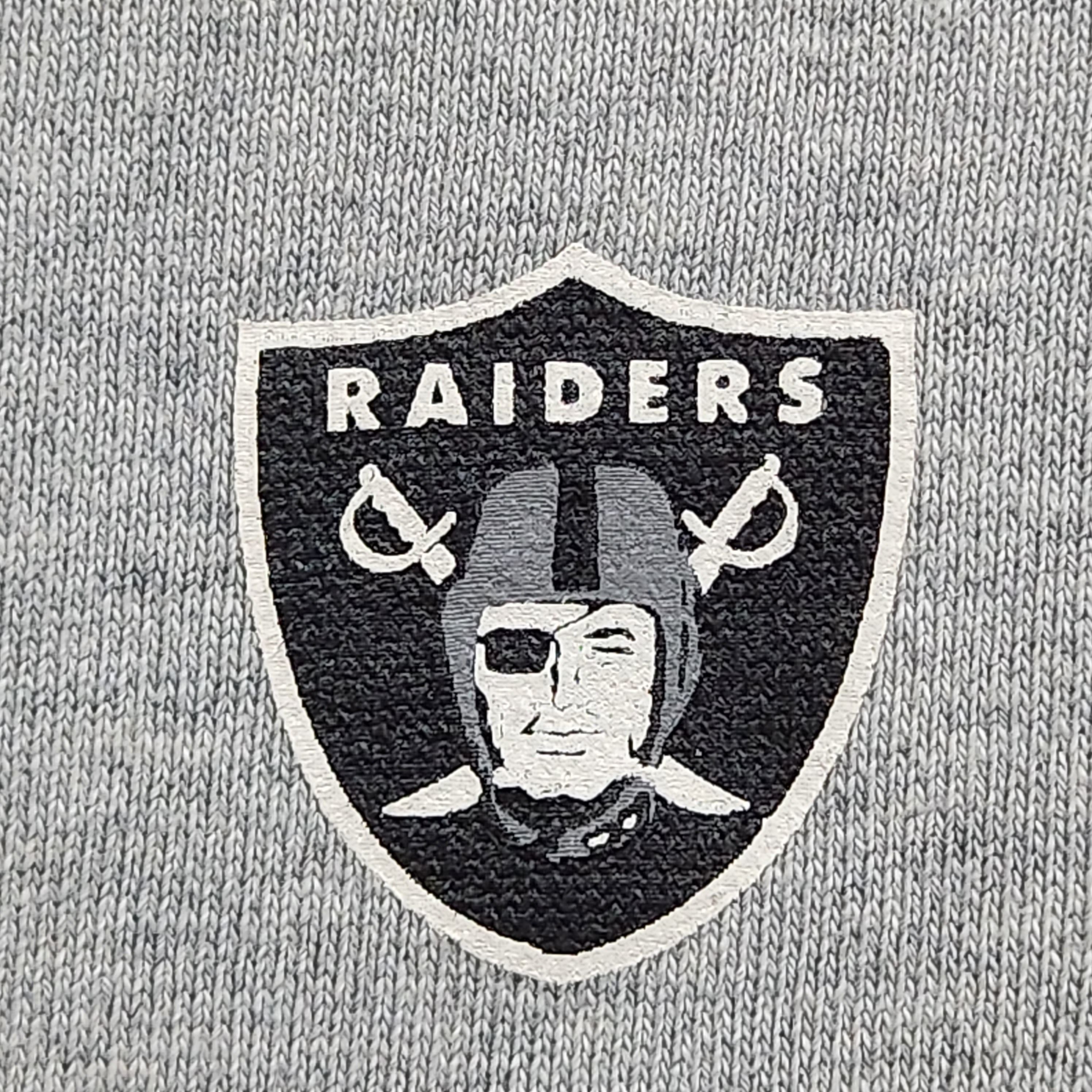 Vintage Oakland Raiders NFL Hoodie Varsity Jacket - 11