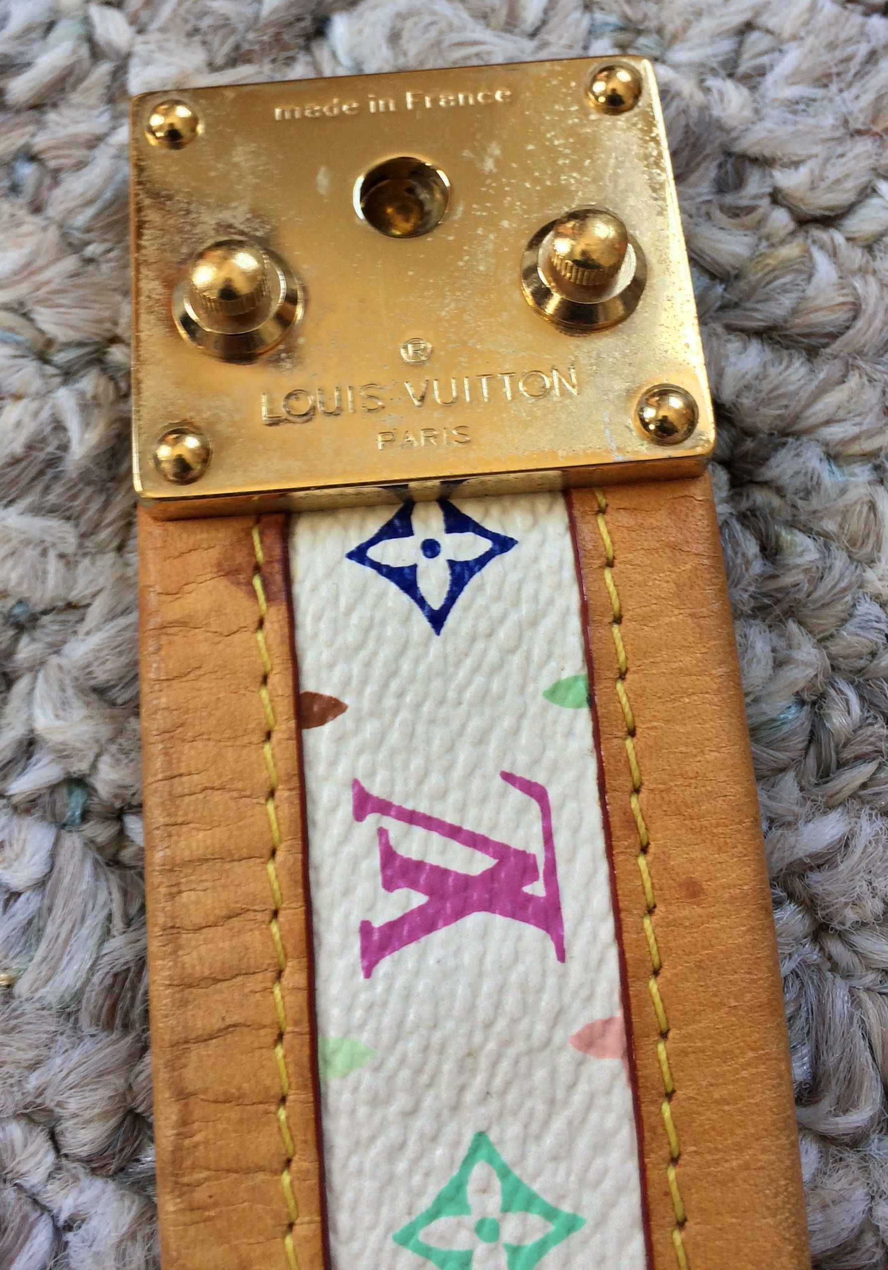 S/S 2003 Vuitton x Murakami Multicolor Monogram Bracelet - 2