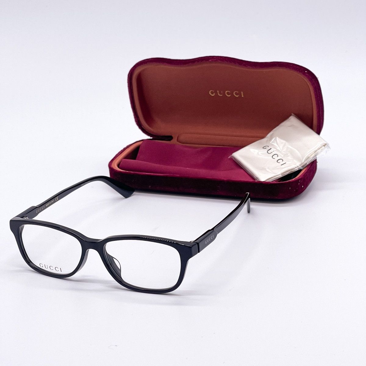 NEW EYEGLASSES GUCCI GG0493OA 001 BLACK EYEWEAR GUCCI - 1