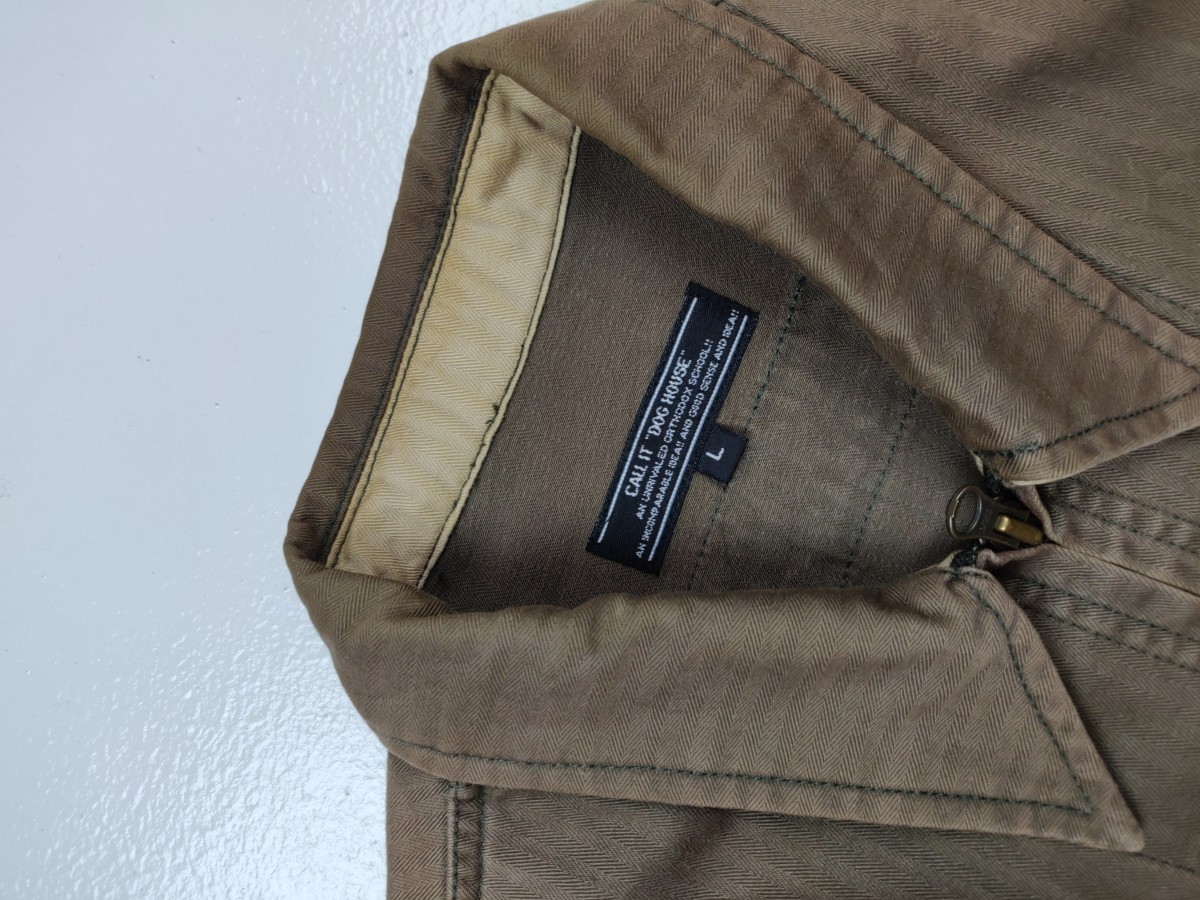 Japanese Brand - Dog House Distressed Vest Jacket Outerwear - 4