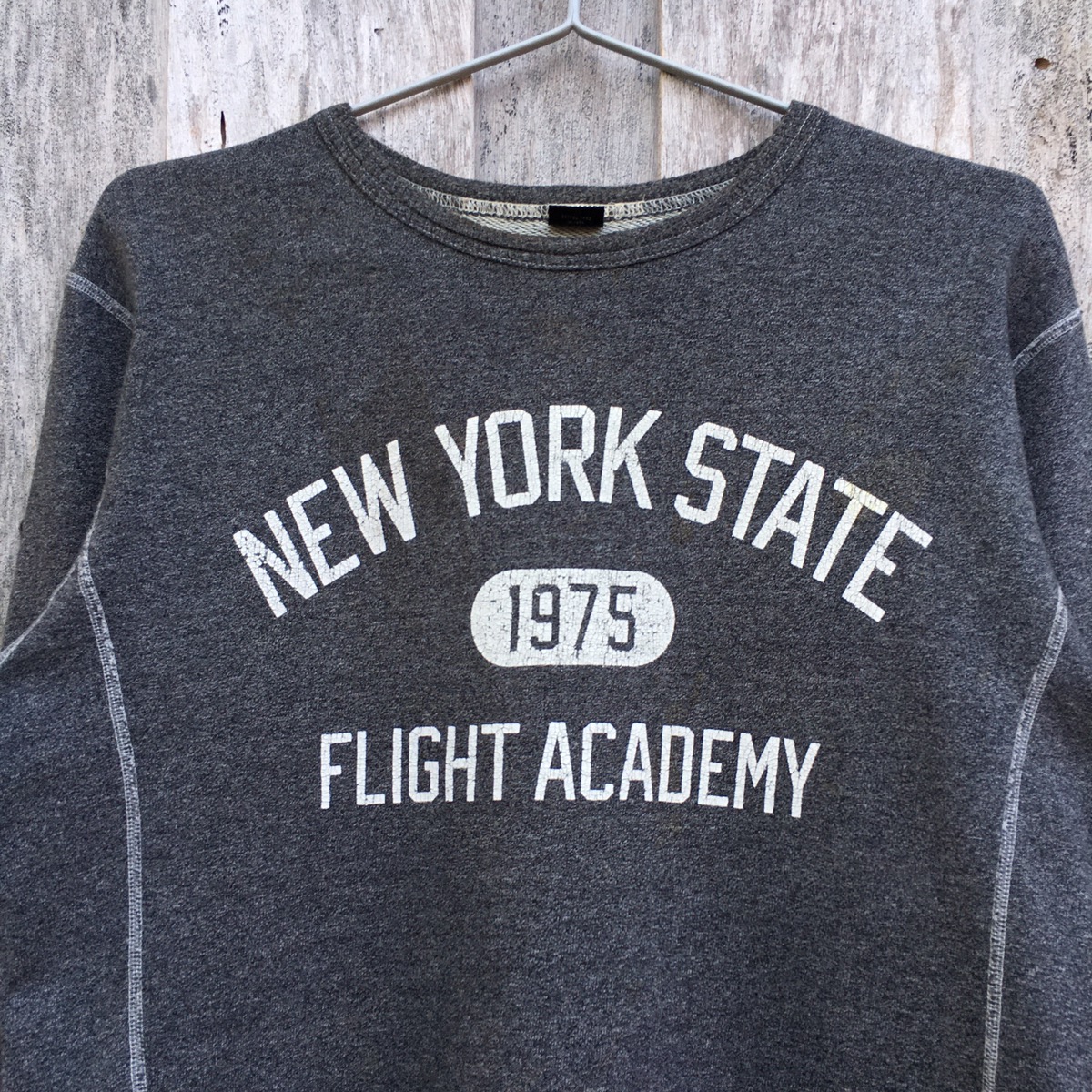Vintage - Vintage Avirex New York State Flight Academy Sweatshirt - 2
