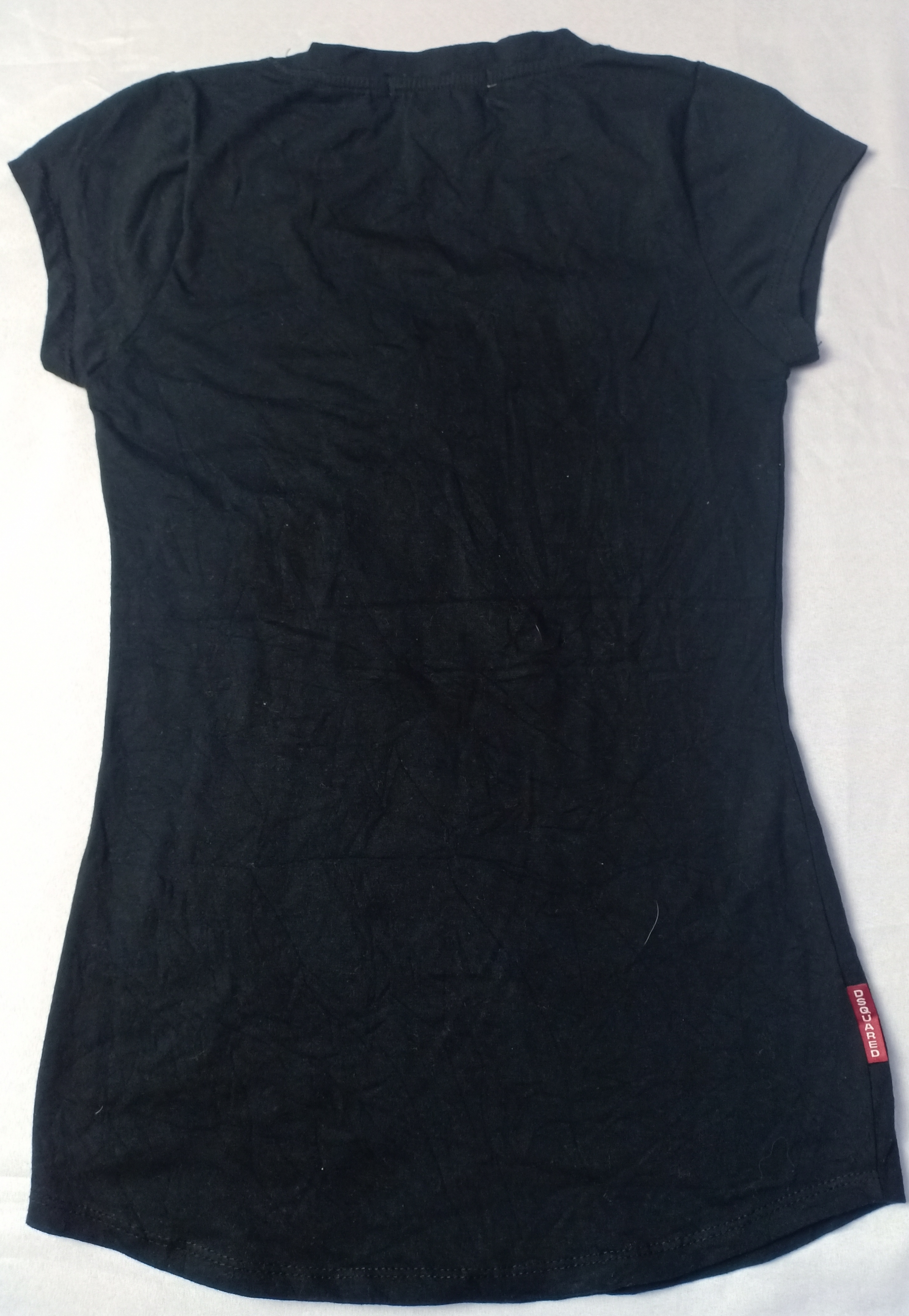 Dsquared2 Sleeveless Tee Stretchable Cap Italy Made size F - 8