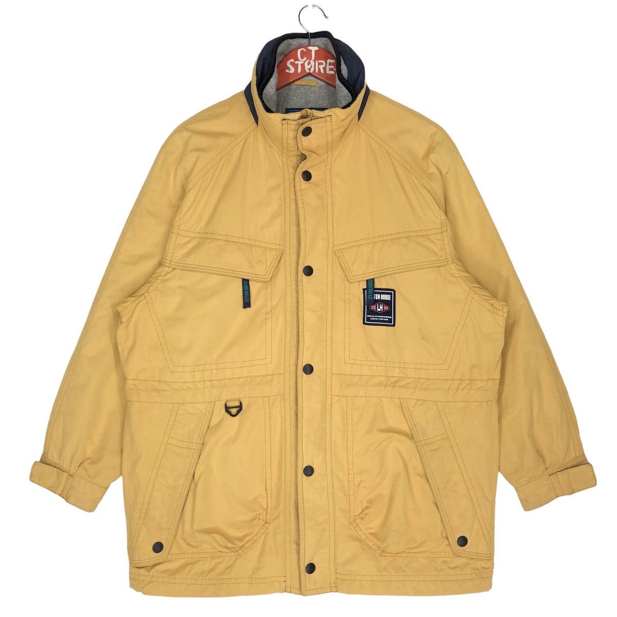 Vintage - Leyton House Marine Jacket Yellow - 1