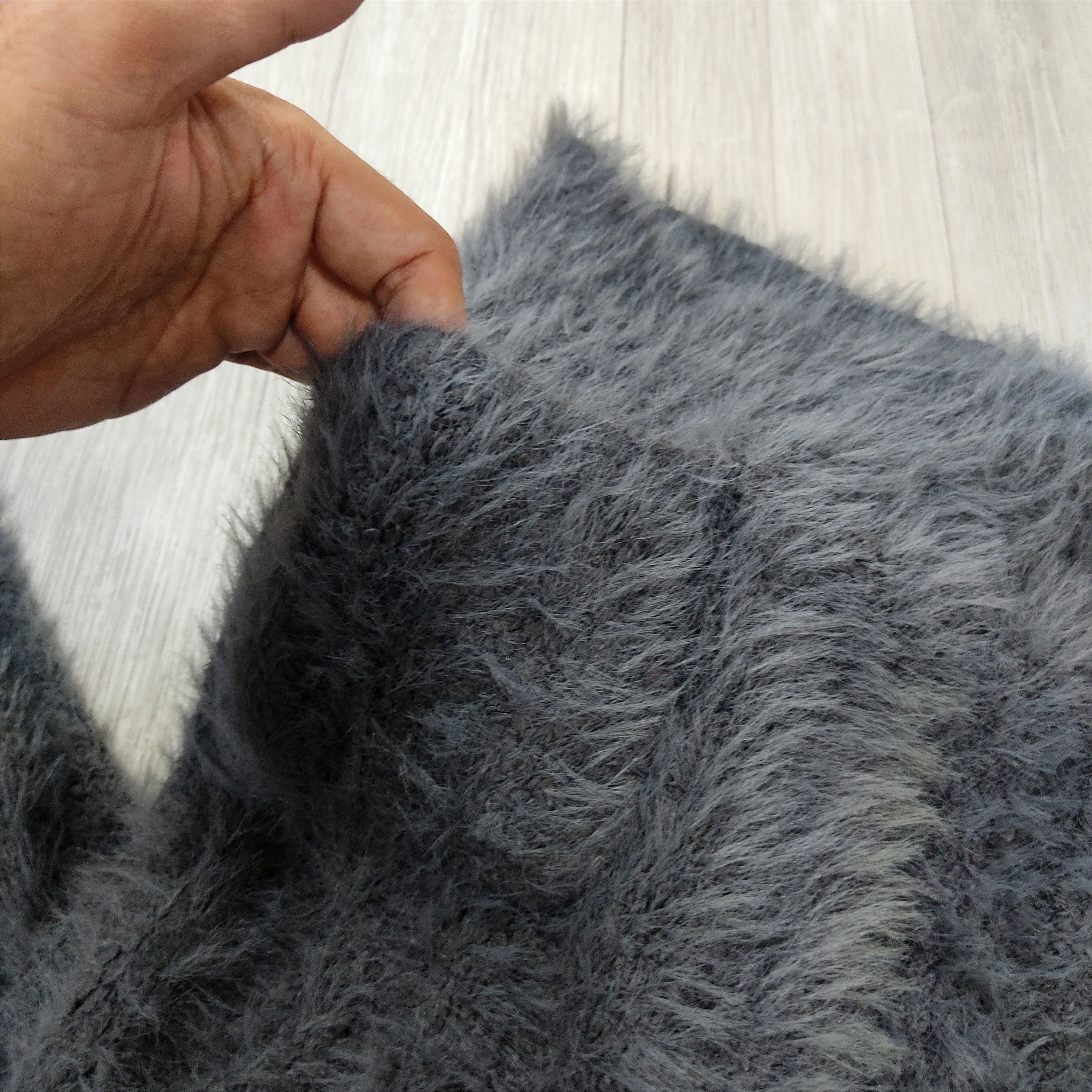 Japanese Brand - GELATO PIQUE Fluffy Mohair Fur Flare Pants - 12