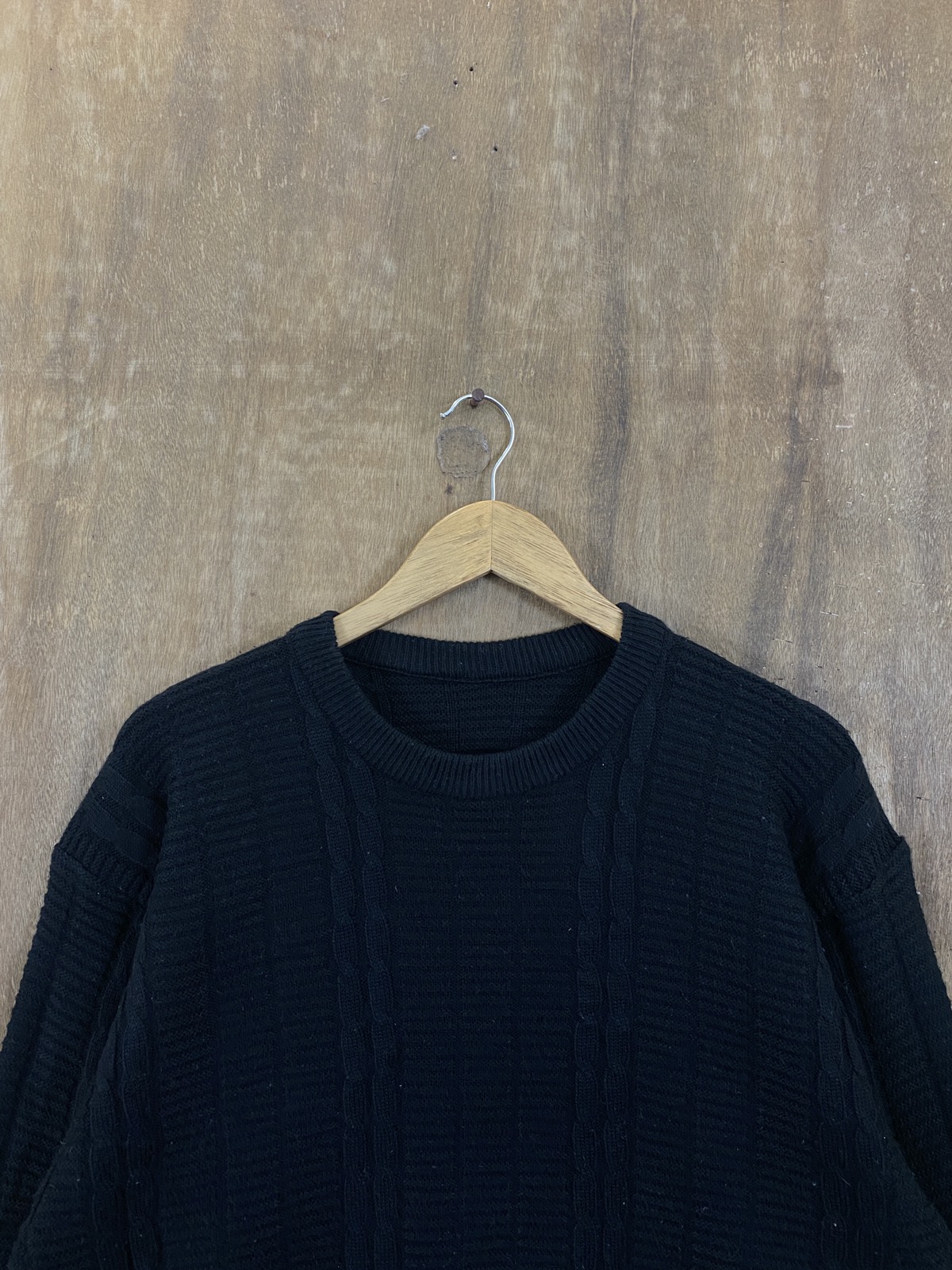 Japanese Brand - Japanese Brand Black Knit Sweaters #1587 - 2