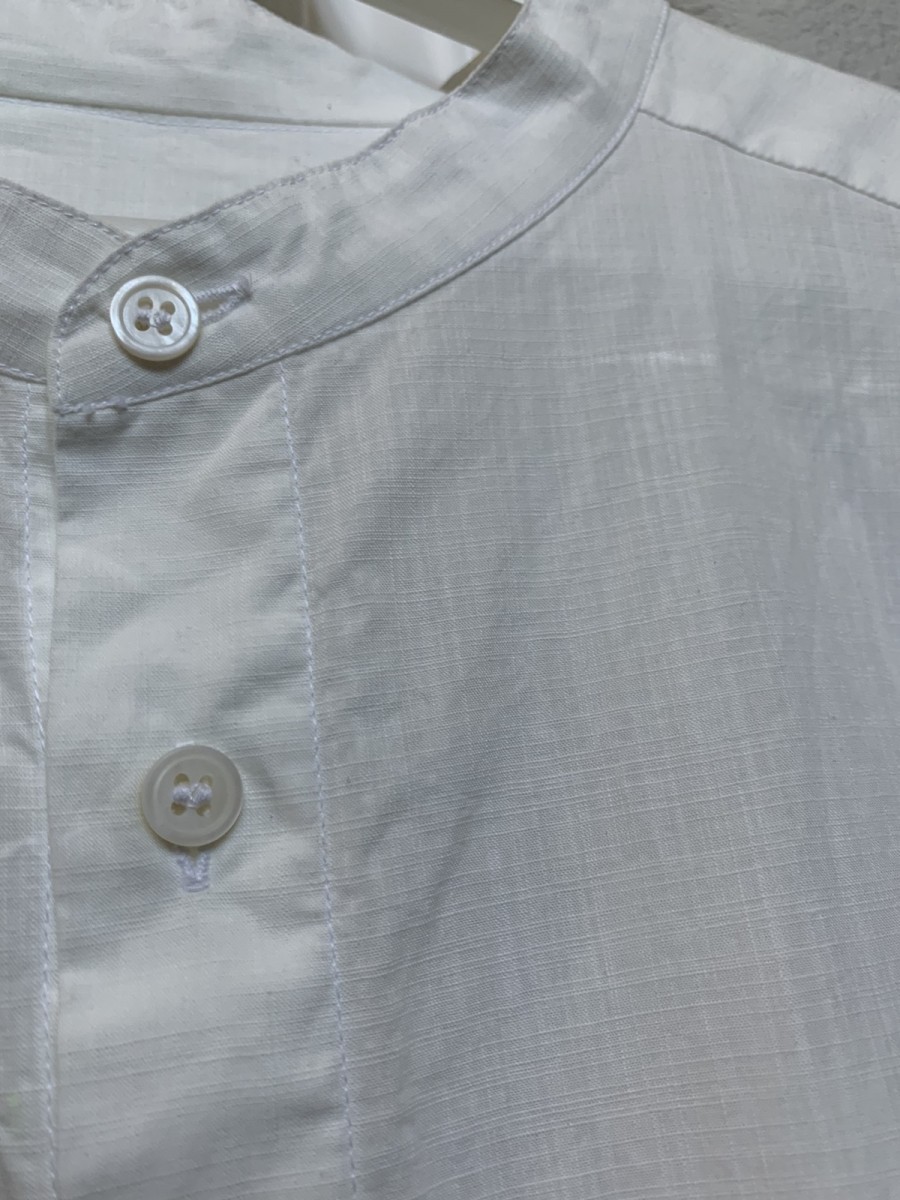 Casey Casey - Devil chemise LA band collar shirt 100% COTTON - 4