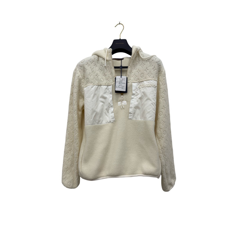 Louis Vuitton LV SS26 Ski Collection: All-Over Print Plush Hoodie - 1