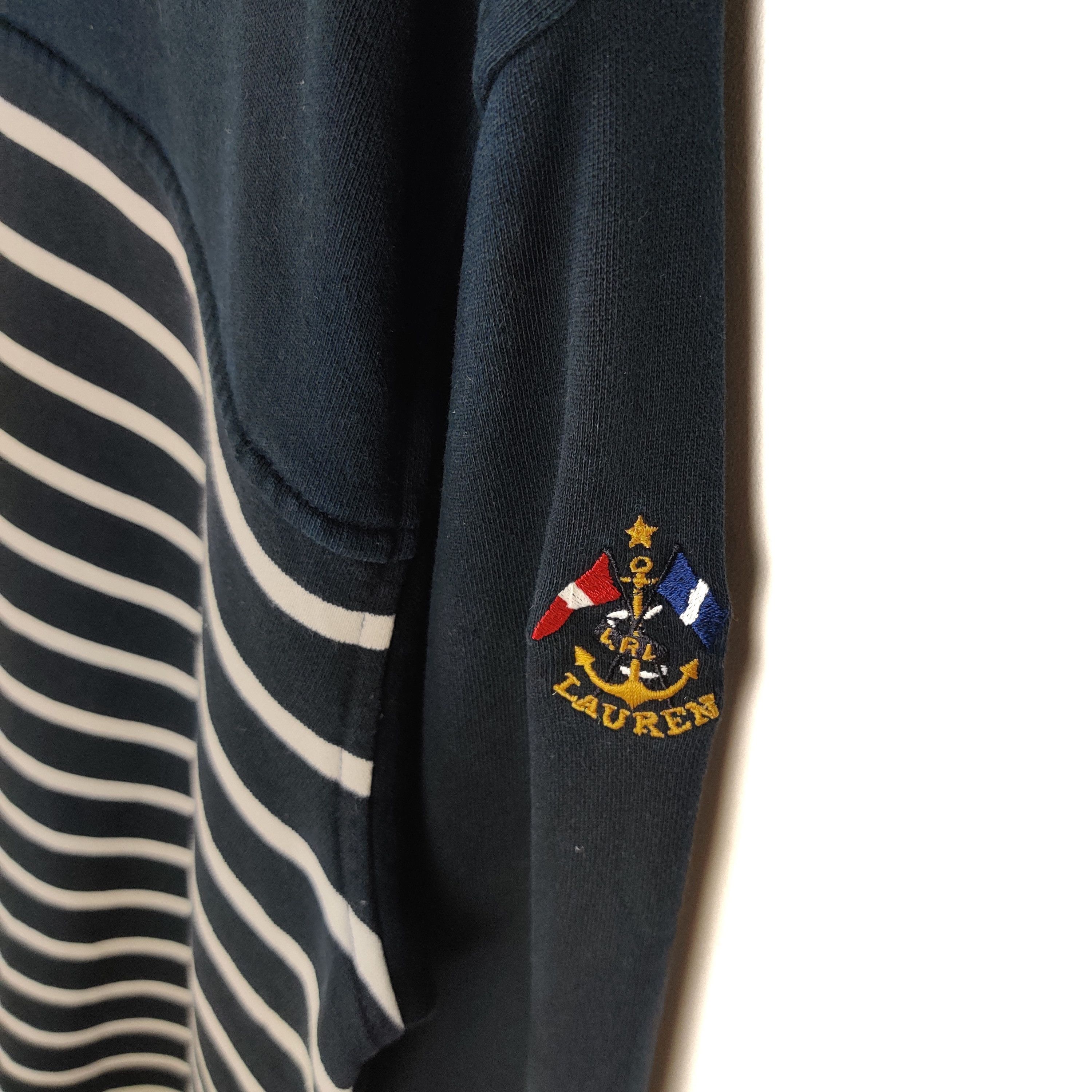 Vintage Ralph Lauren Stripes Sweatshirt - 2
