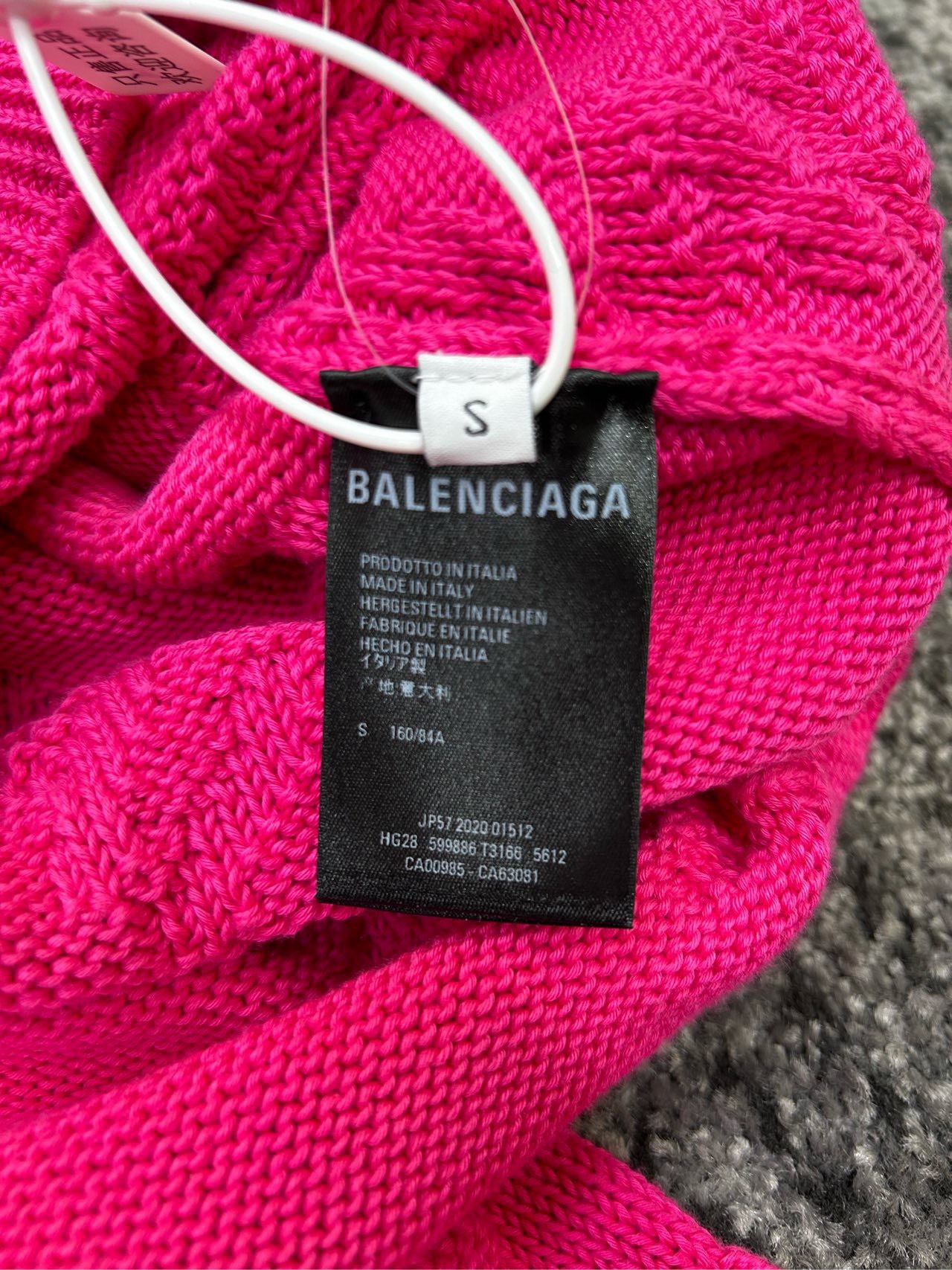 Balenciaga 3D full print embroidered LOGO sweater - 6