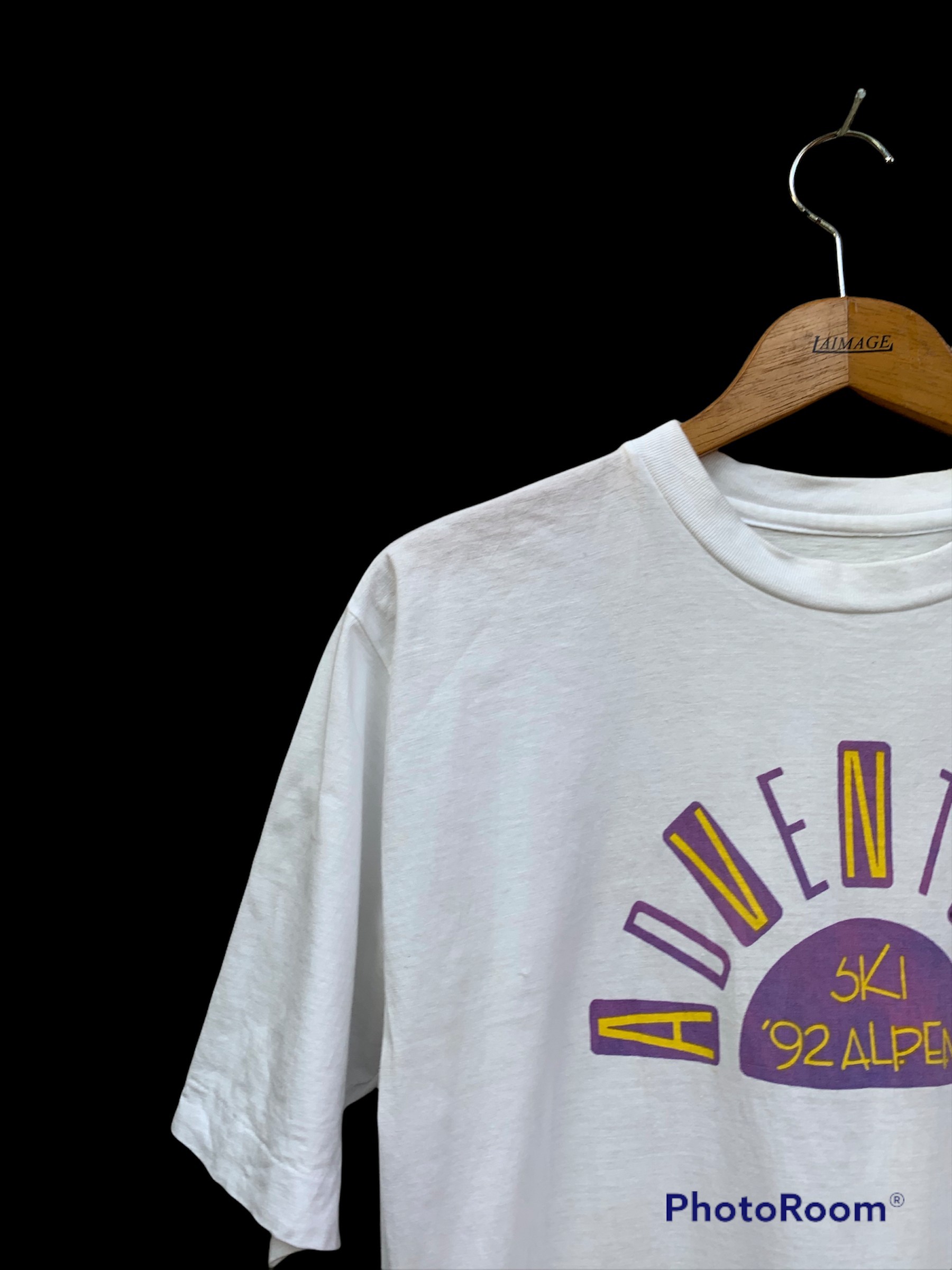 Vintage - Vintage 92 Alpen Ski T-Shirt - 6