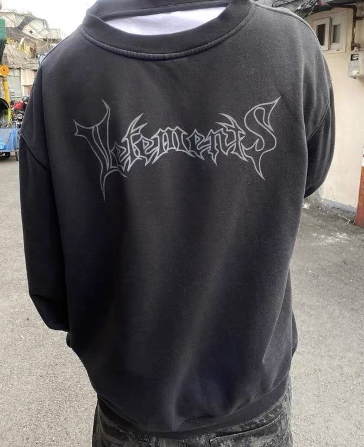 Champion Vetements OG Metal Reversible Sweatshirt reduxssn REVERSIBLE