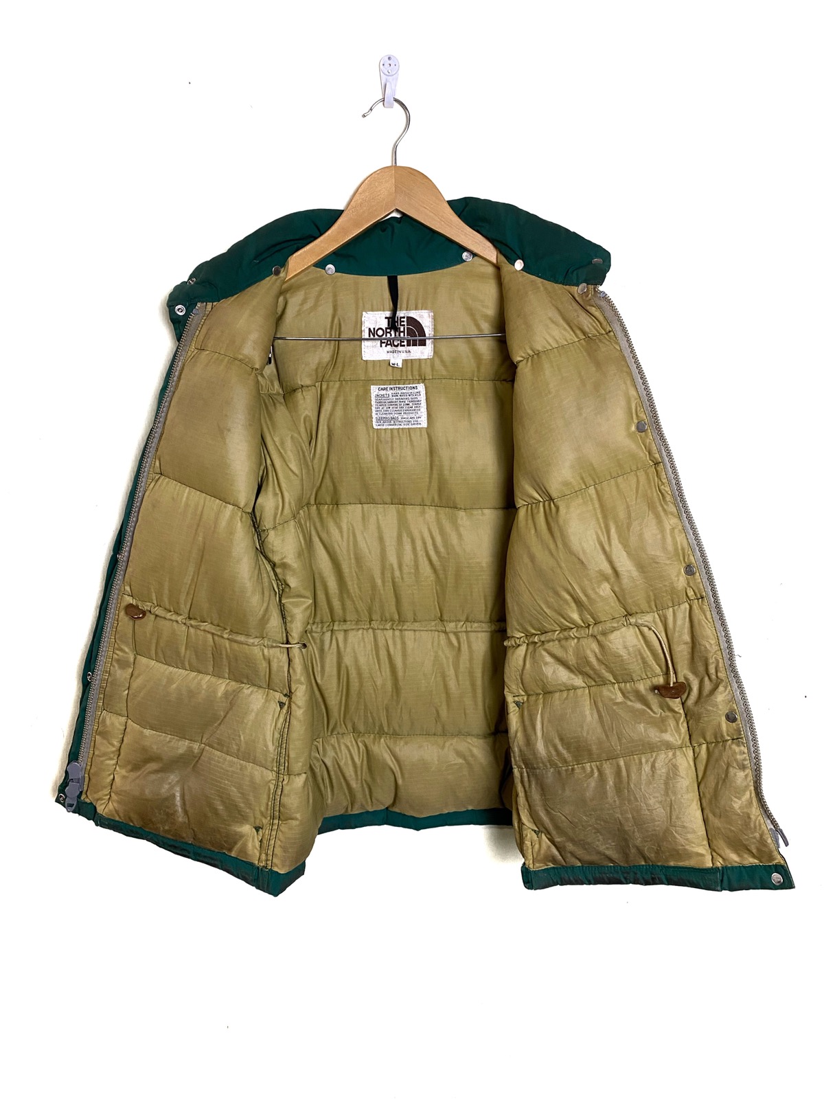 Vintage The North Face White Label Puffer Down Jacket - 6